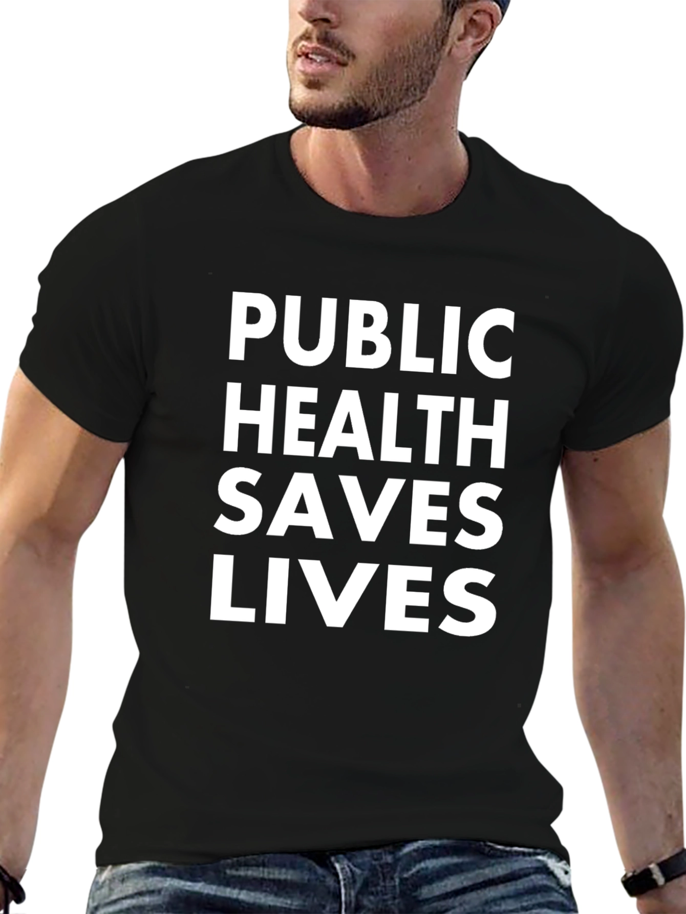 Public Health Saves Lives Graphic Tee