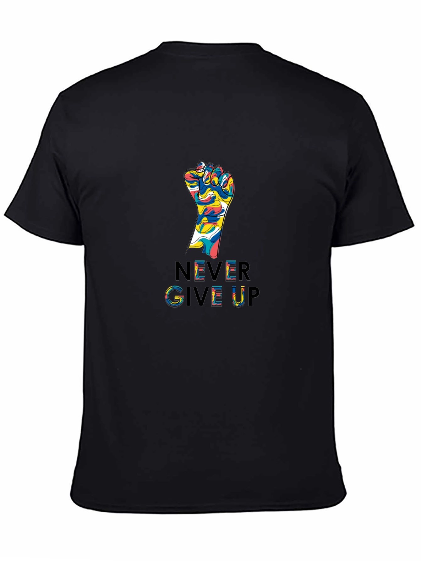 Never Give Up Graphic T-Shirt