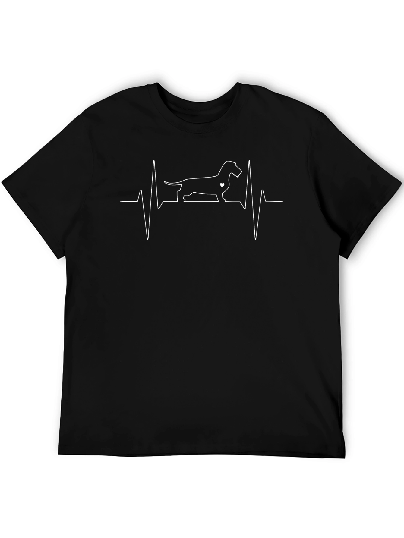 Dachshund Heartbeat T-Shirt - Dog Lover Tee