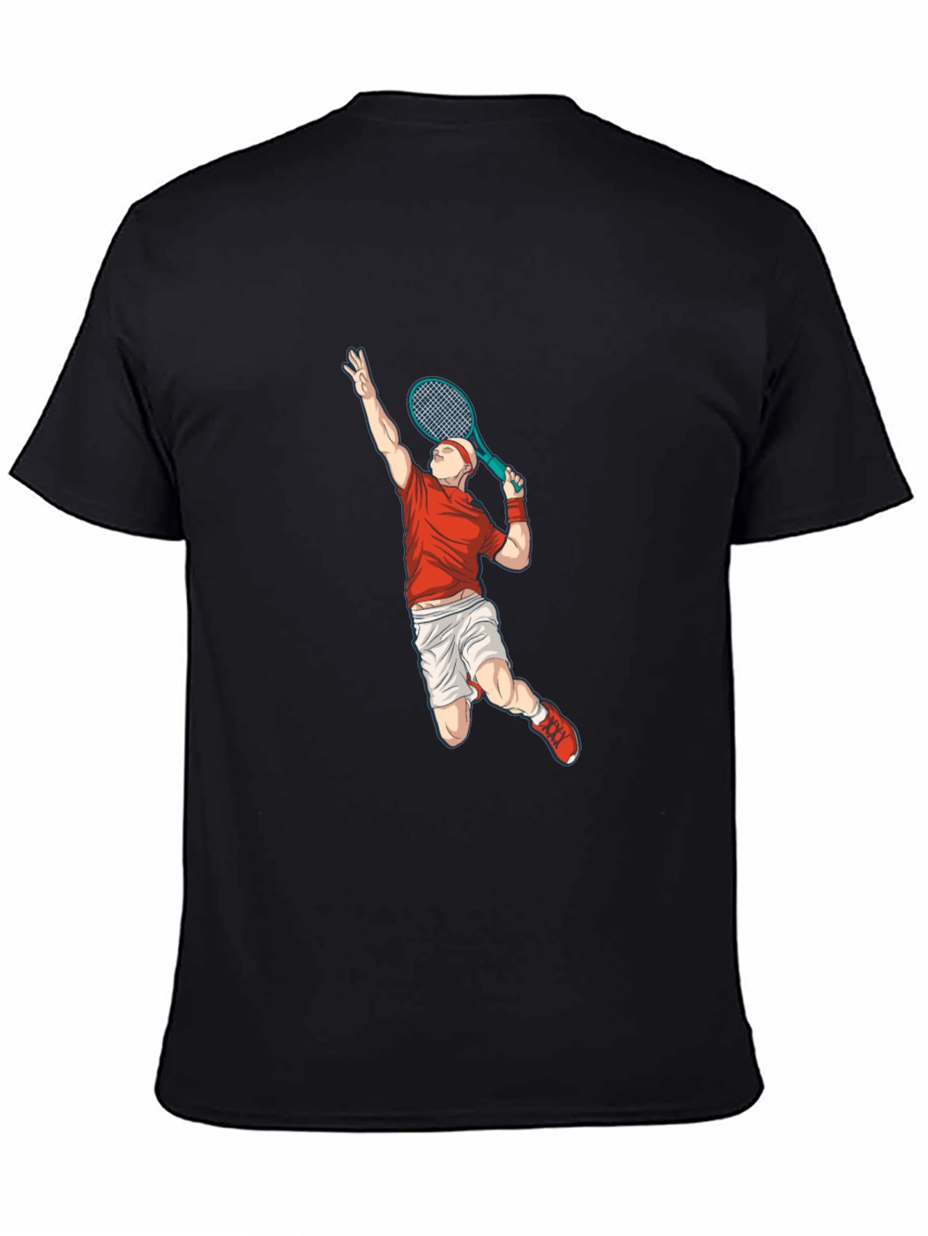 Tennis Player Graphic Tee