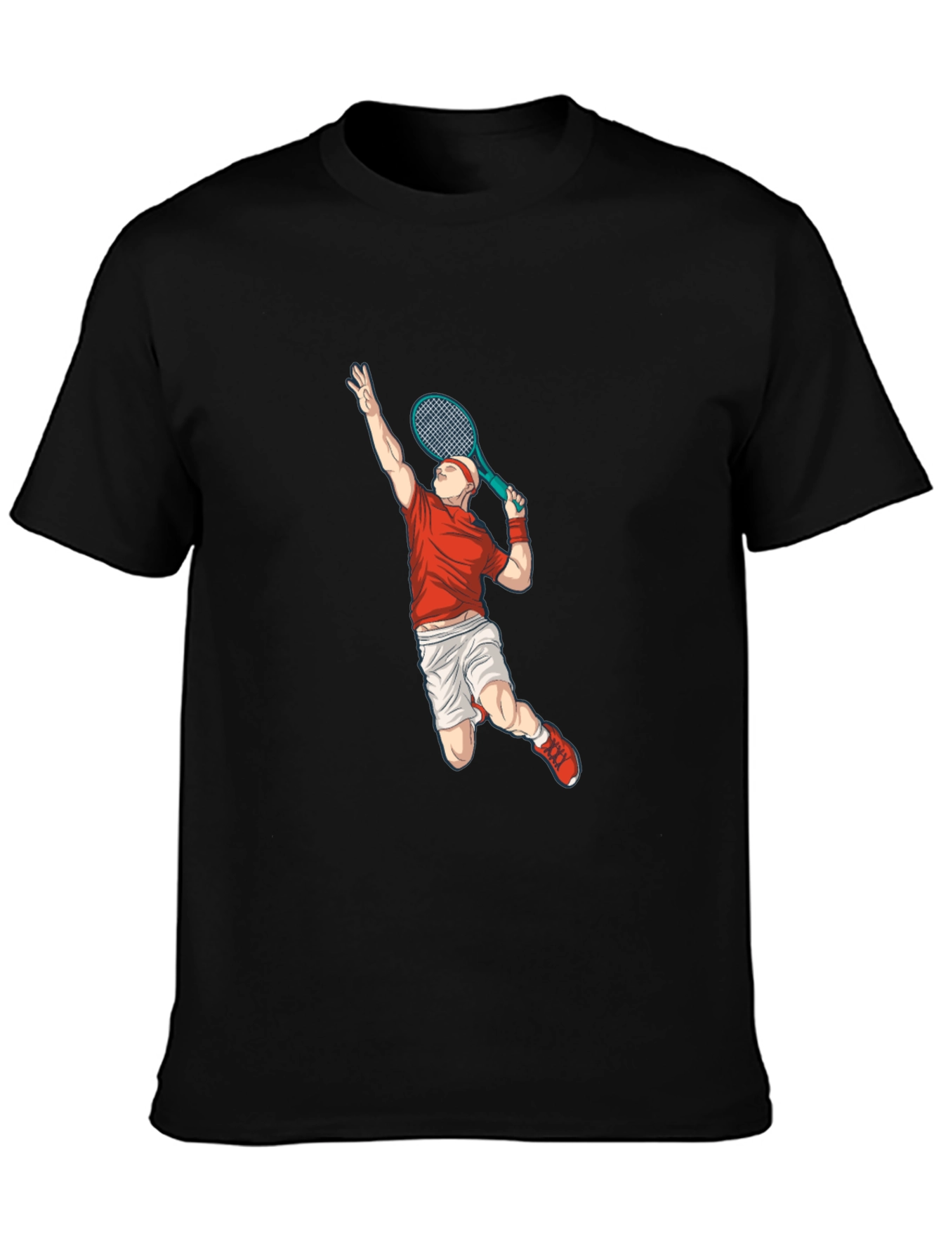 Tennis Player Graphic Tee