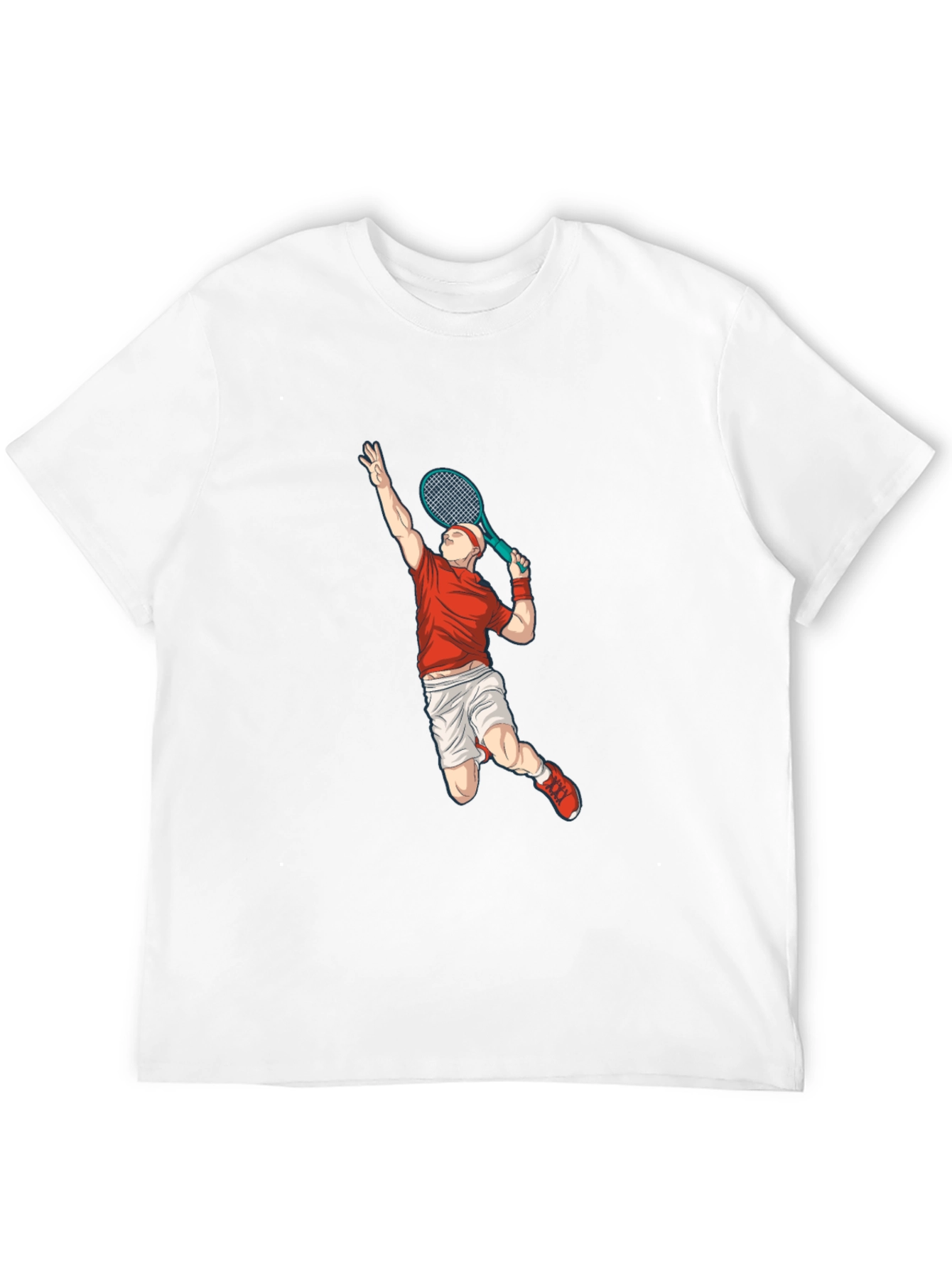 Tennis Player Graphic Tee