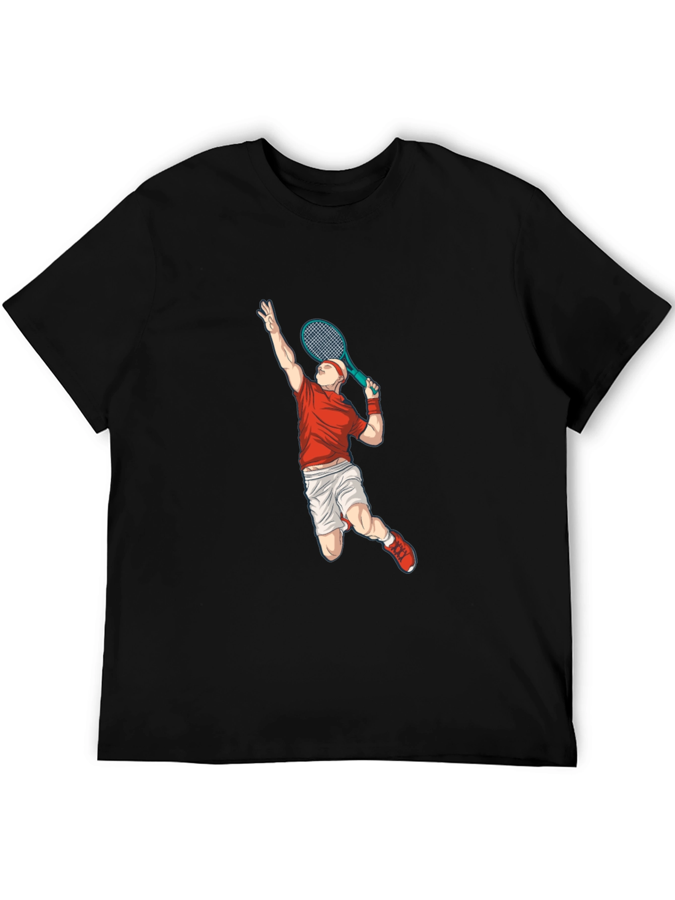 Tennis Player Graphic Tee
