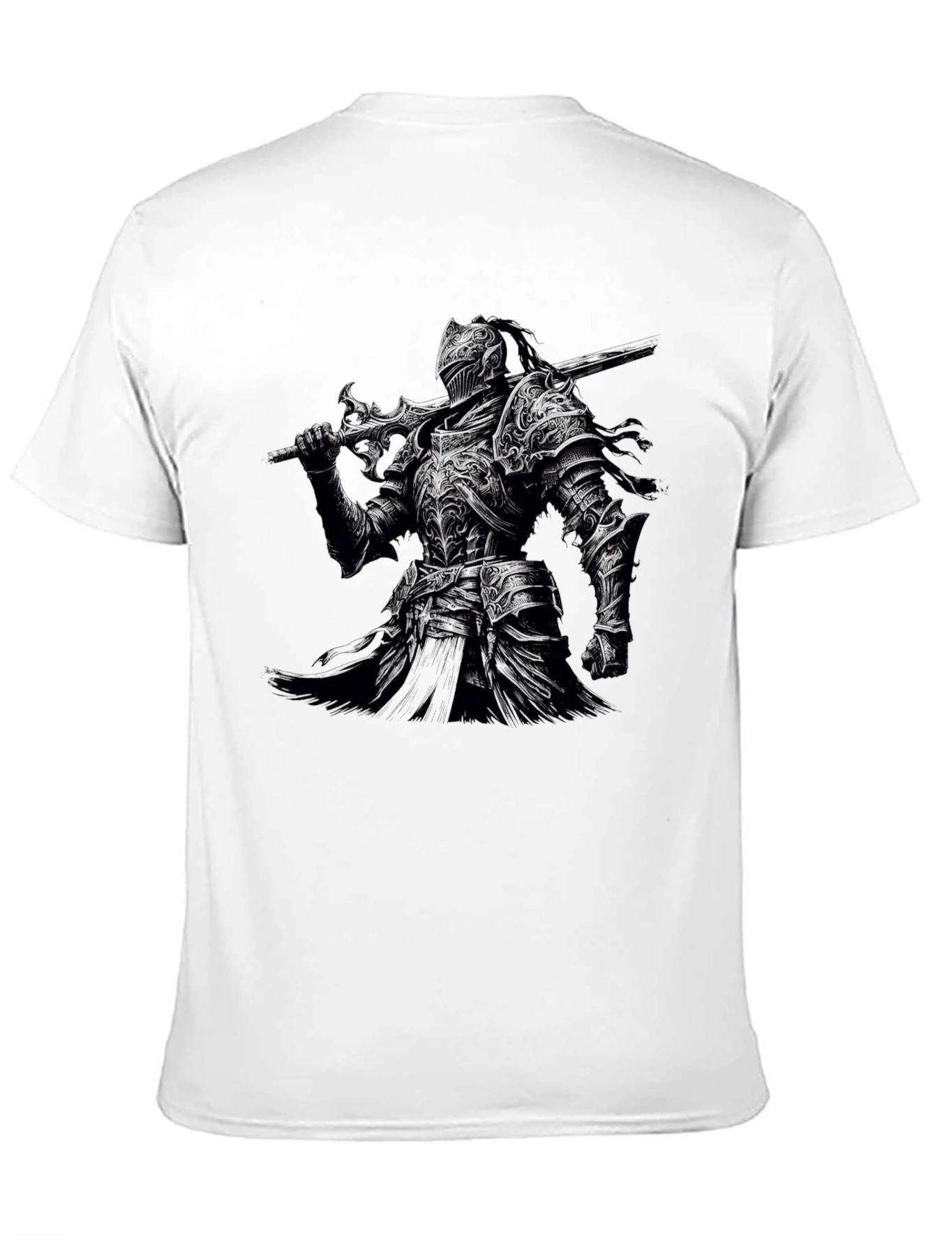Dark Knight Graphic Print Black T-Shirt