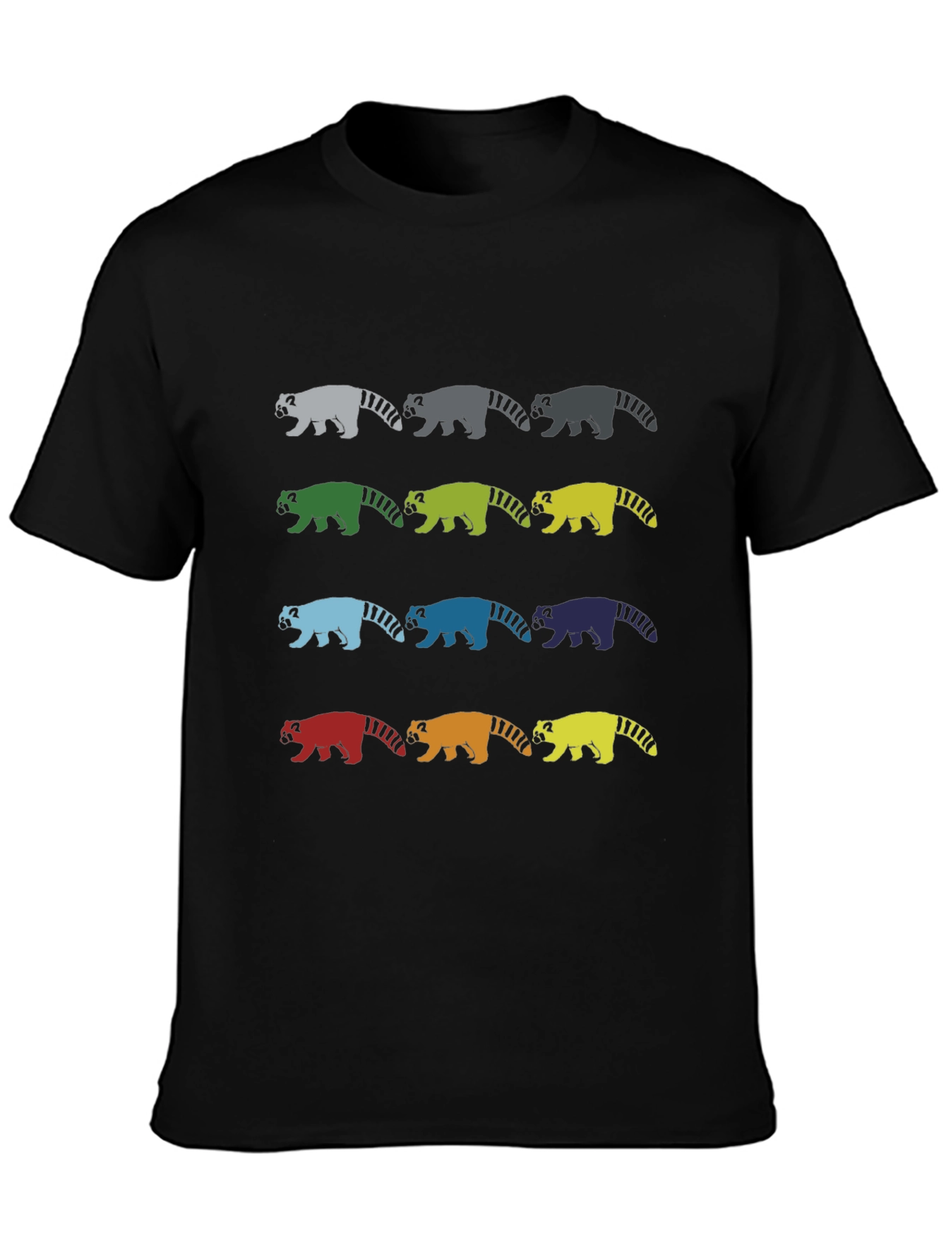 Colorful Red Panda T-Shirt