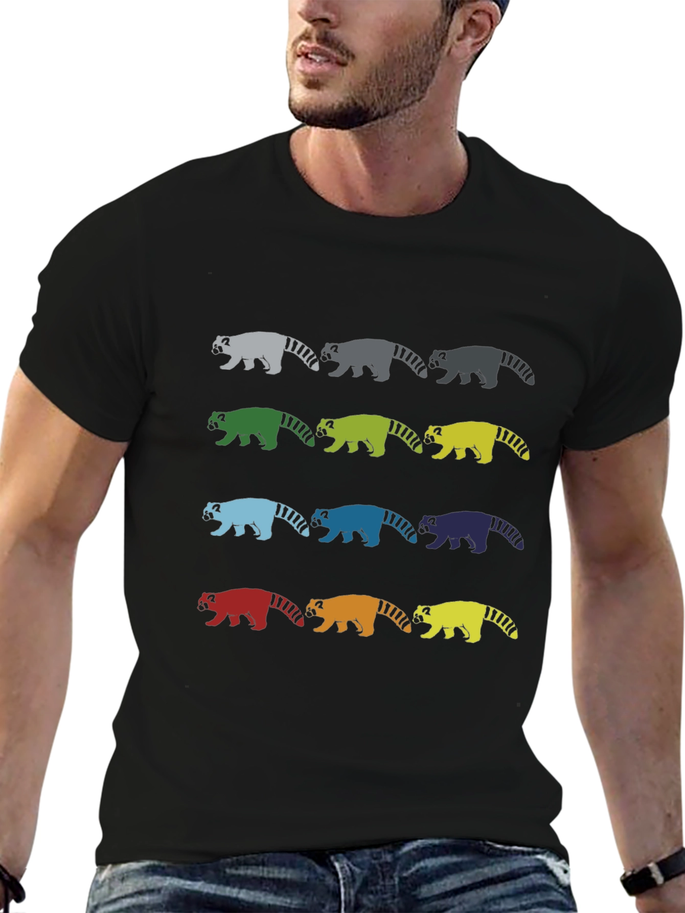 Colorful Red Panda T-Shirt
