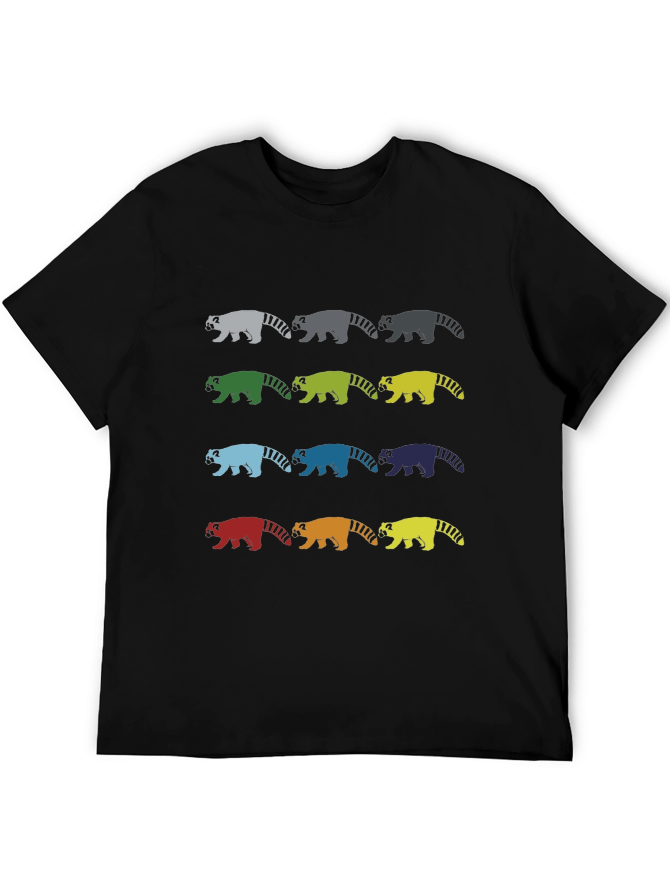 Colorful Red Panda T-Shirt