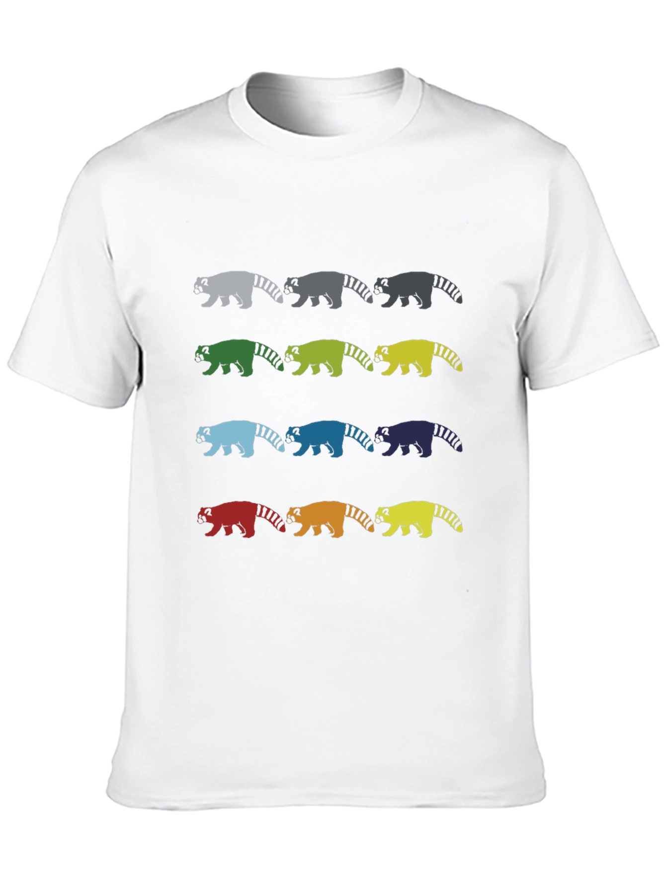 Colorful Red Panda T-Shirt