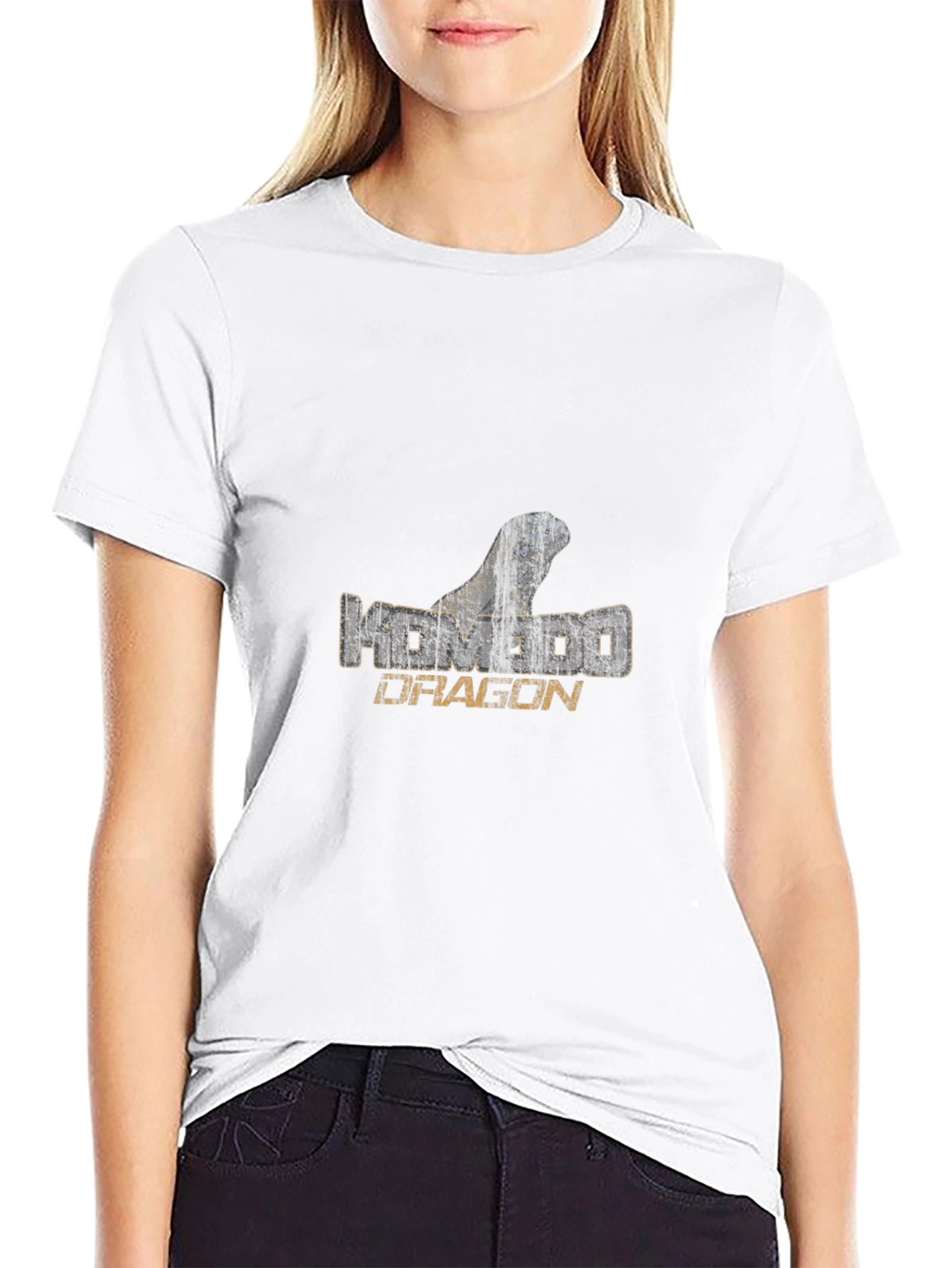 Komodo Dragon Graphic Tee - Black