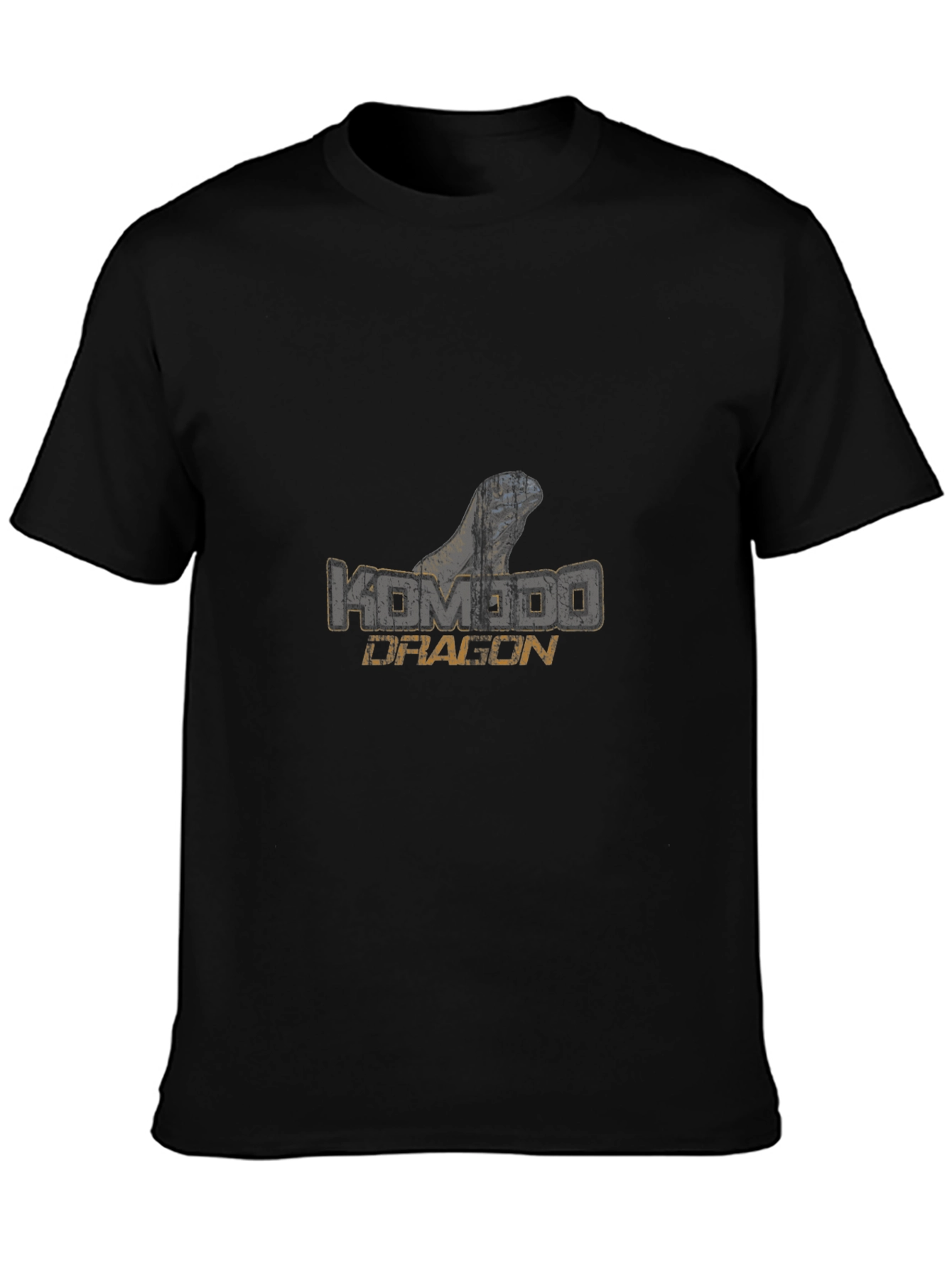 Komodo Dragon Graphic Tee - Black