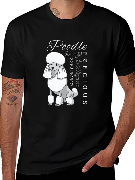 Poodle Dog Lover Black T-Shirt