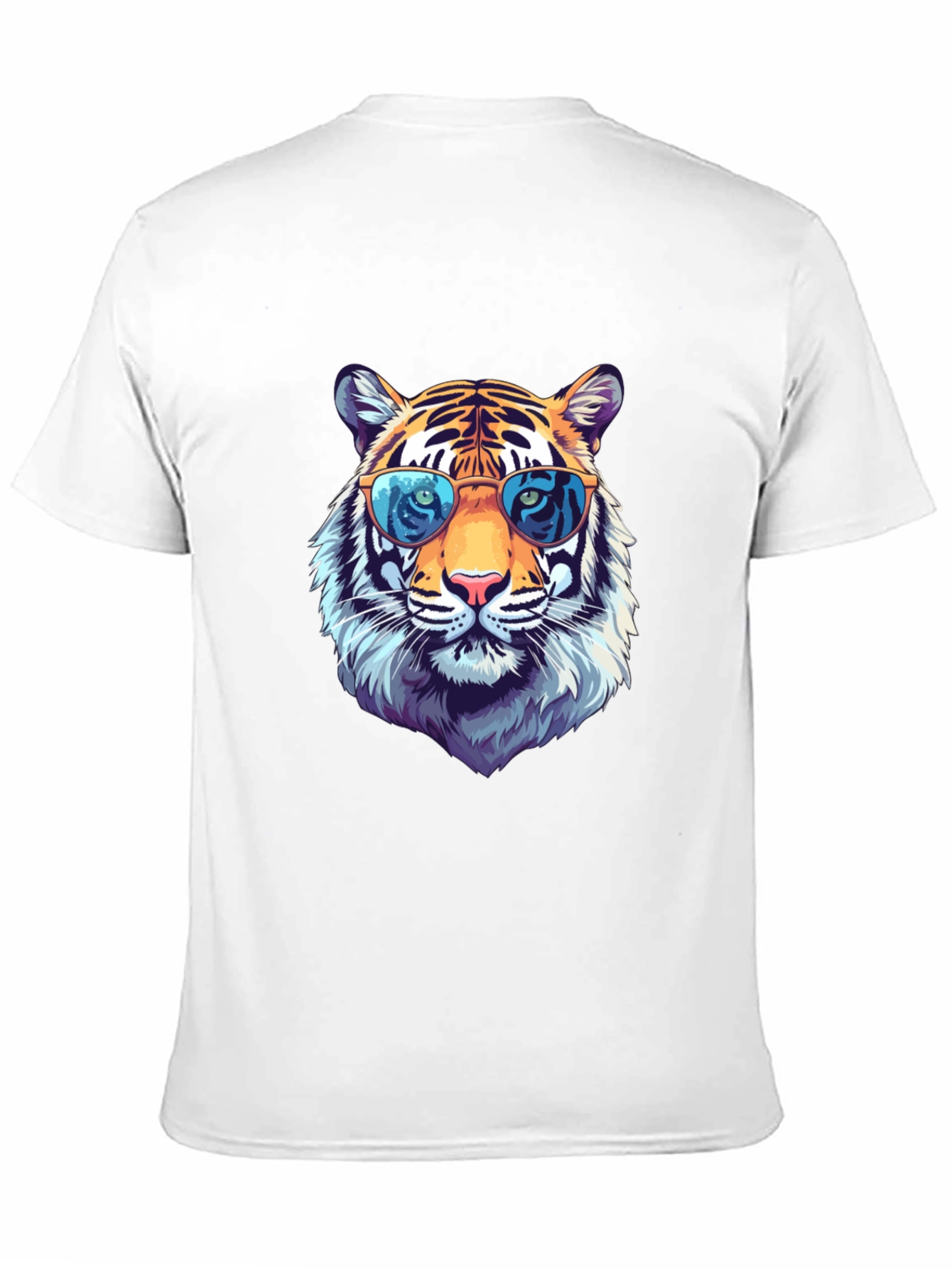Cool Tiger Graphic Tee - Stylish Animal Print T-Shirt