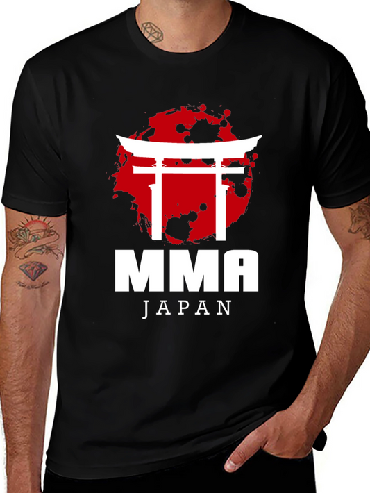 MMA Japan Graphic Black T-Shirt