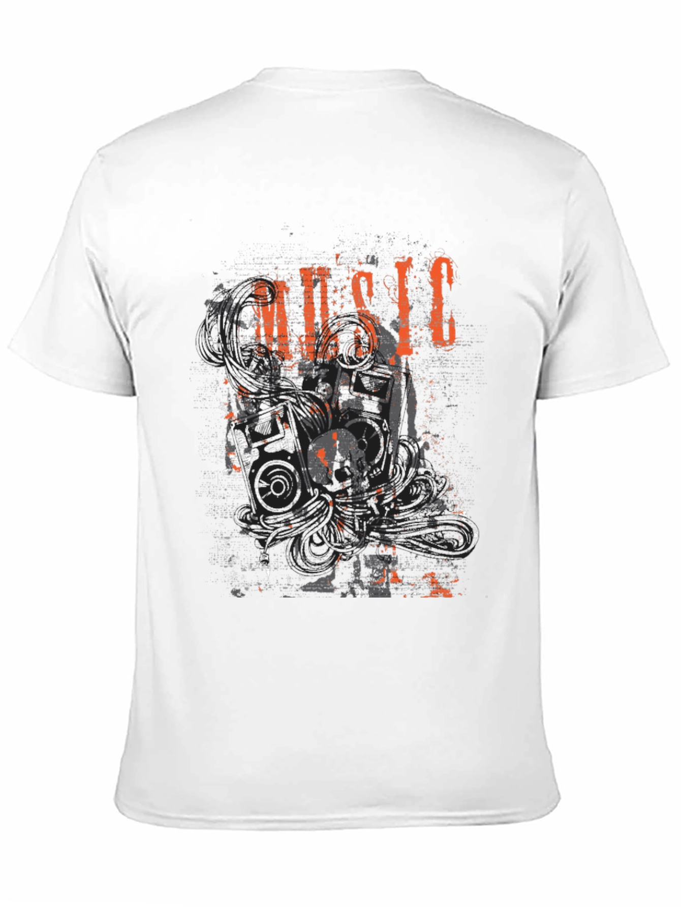 Music Graphic Black T-Shirt