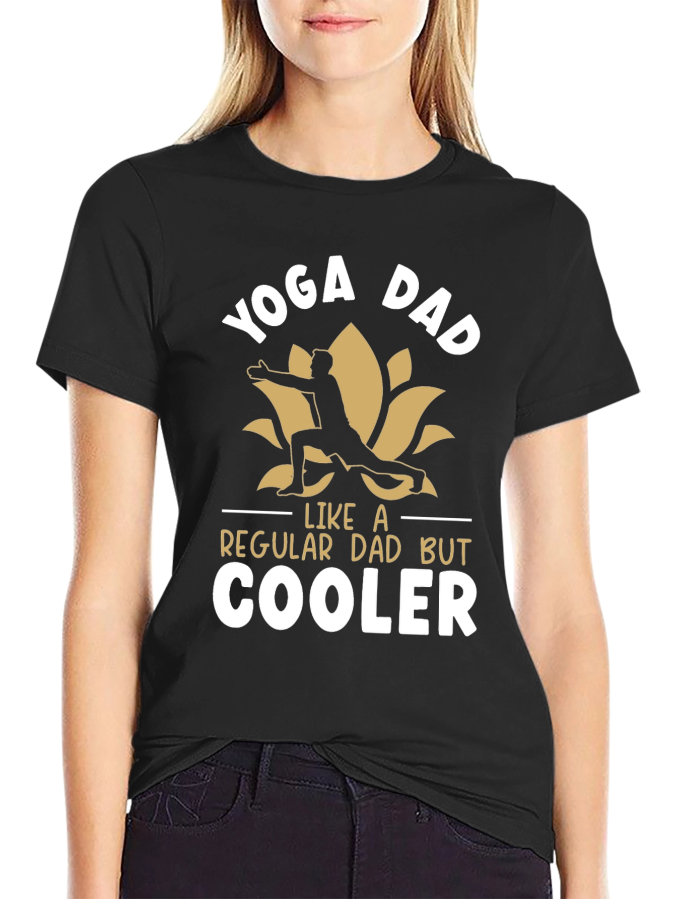 Yoga Dad T-Shirt: Cool Fathers Day Gift