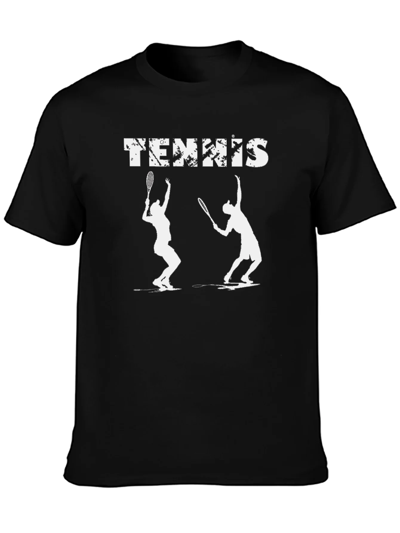 Tennis Silhouette Graphic T-Shirt
