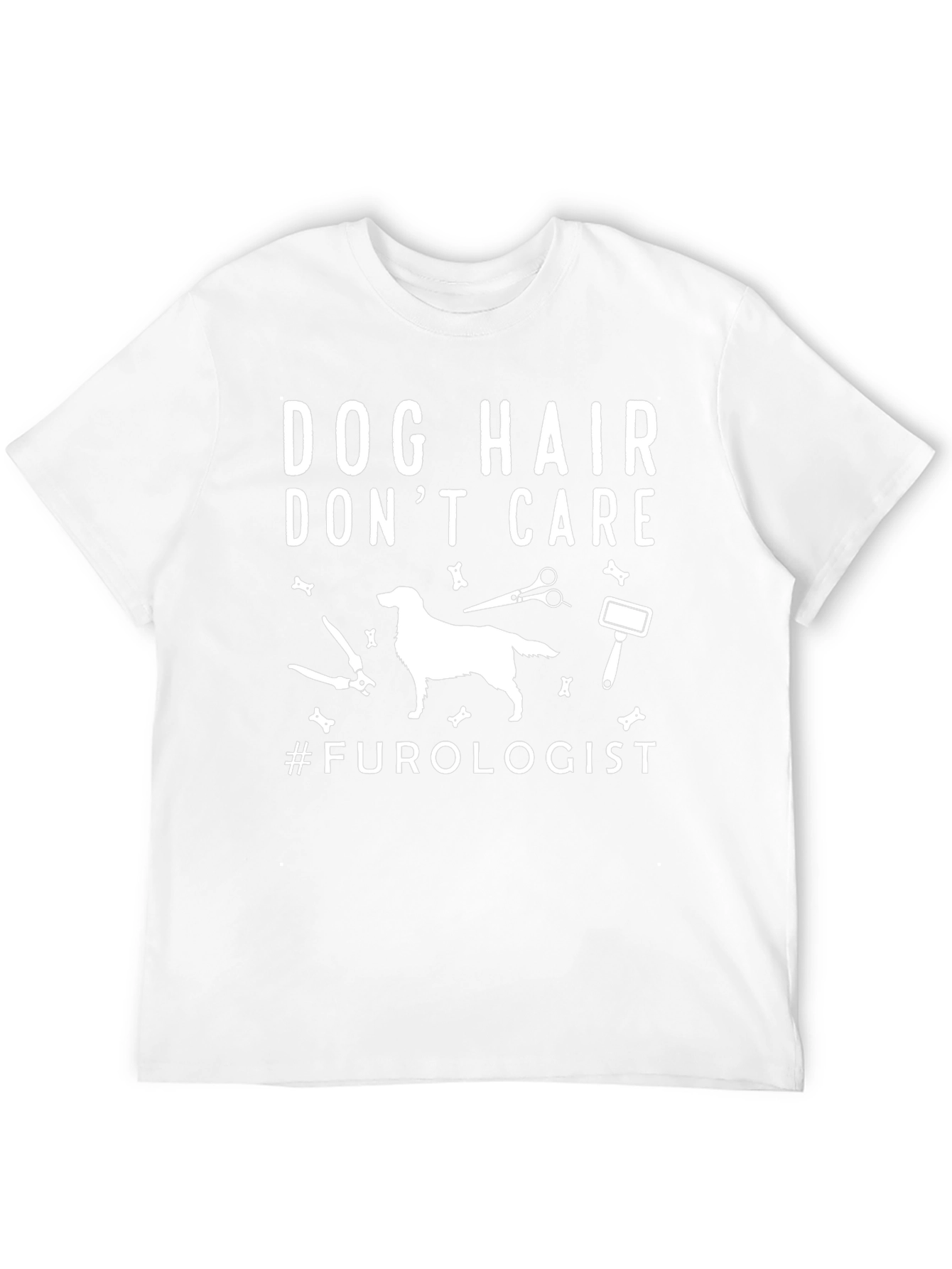 Dog Hair Dont Care T-Shirt - Furry Friend Lover