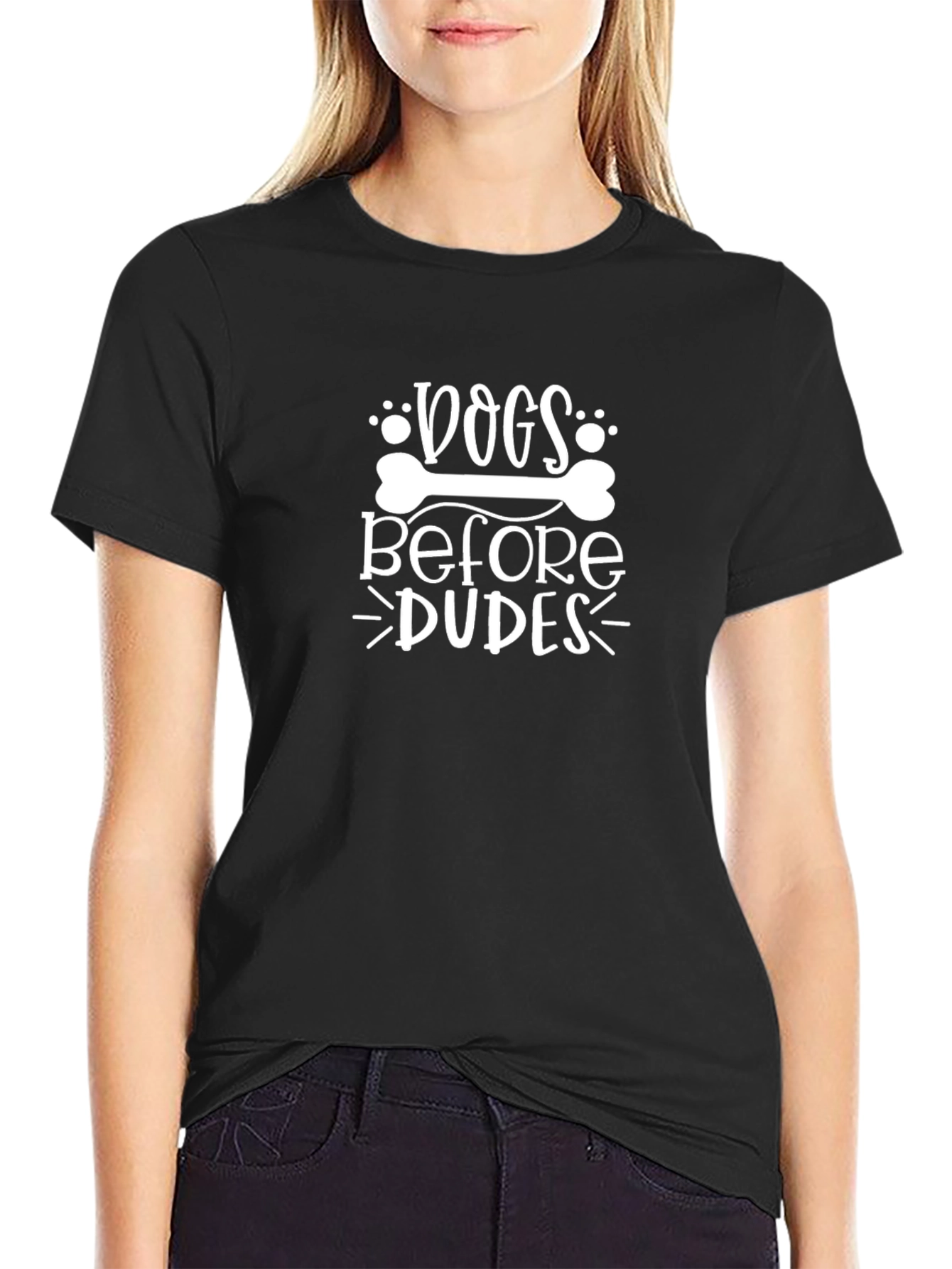 Dogs Before Dudes Graphic Tee