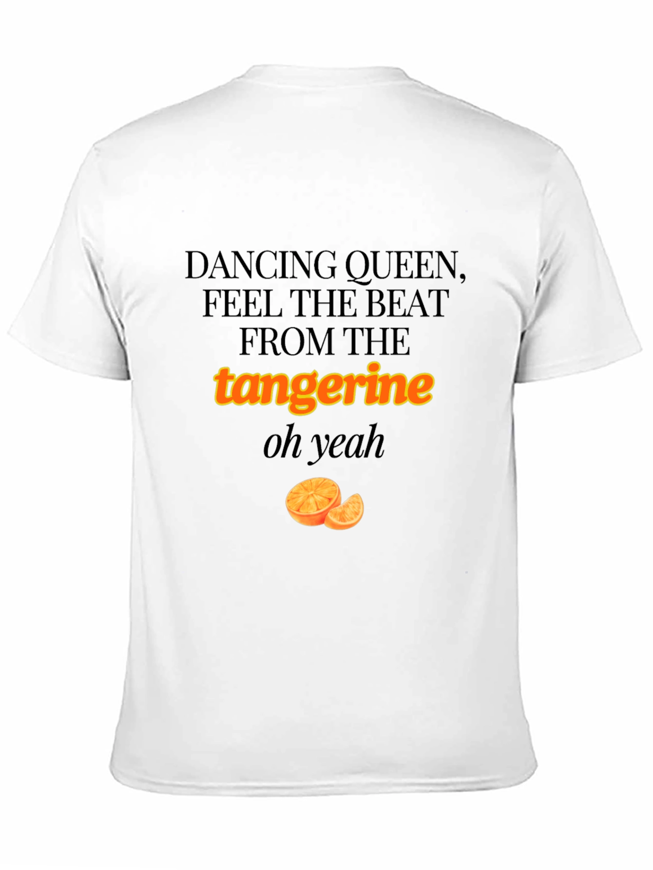Dancing Queen Tangerine Graphic T-Shirt