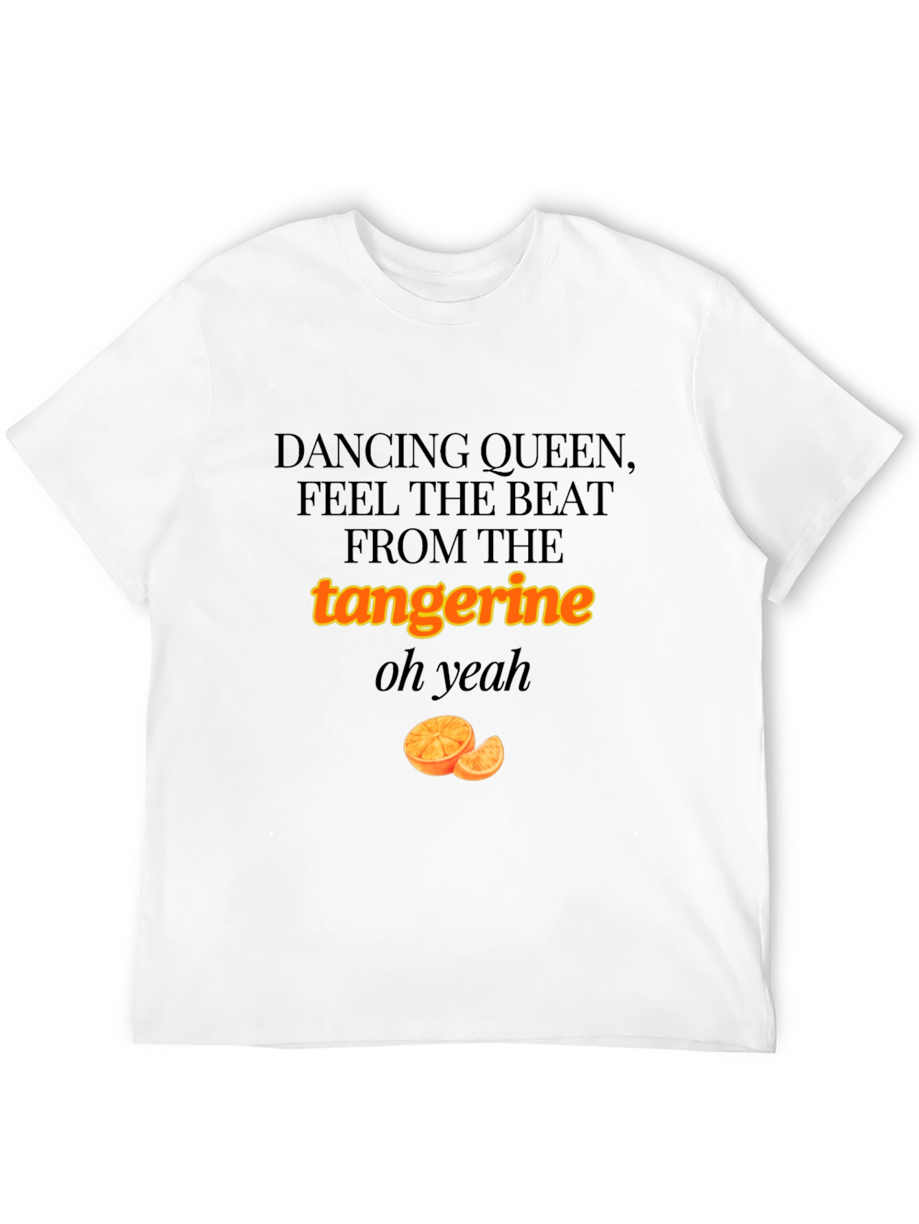 Dancing Queen Tangerine Graphic T-Shirt