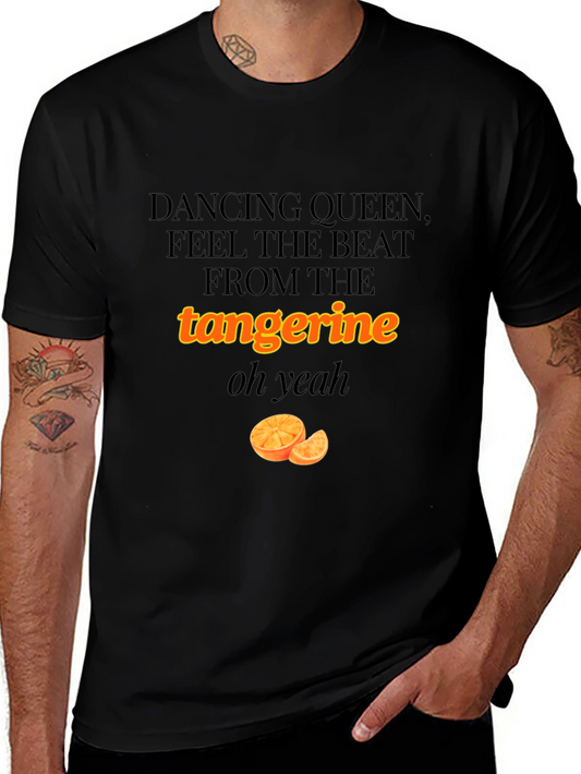 Dancing Queen Tangerine Graphic T-Shirt