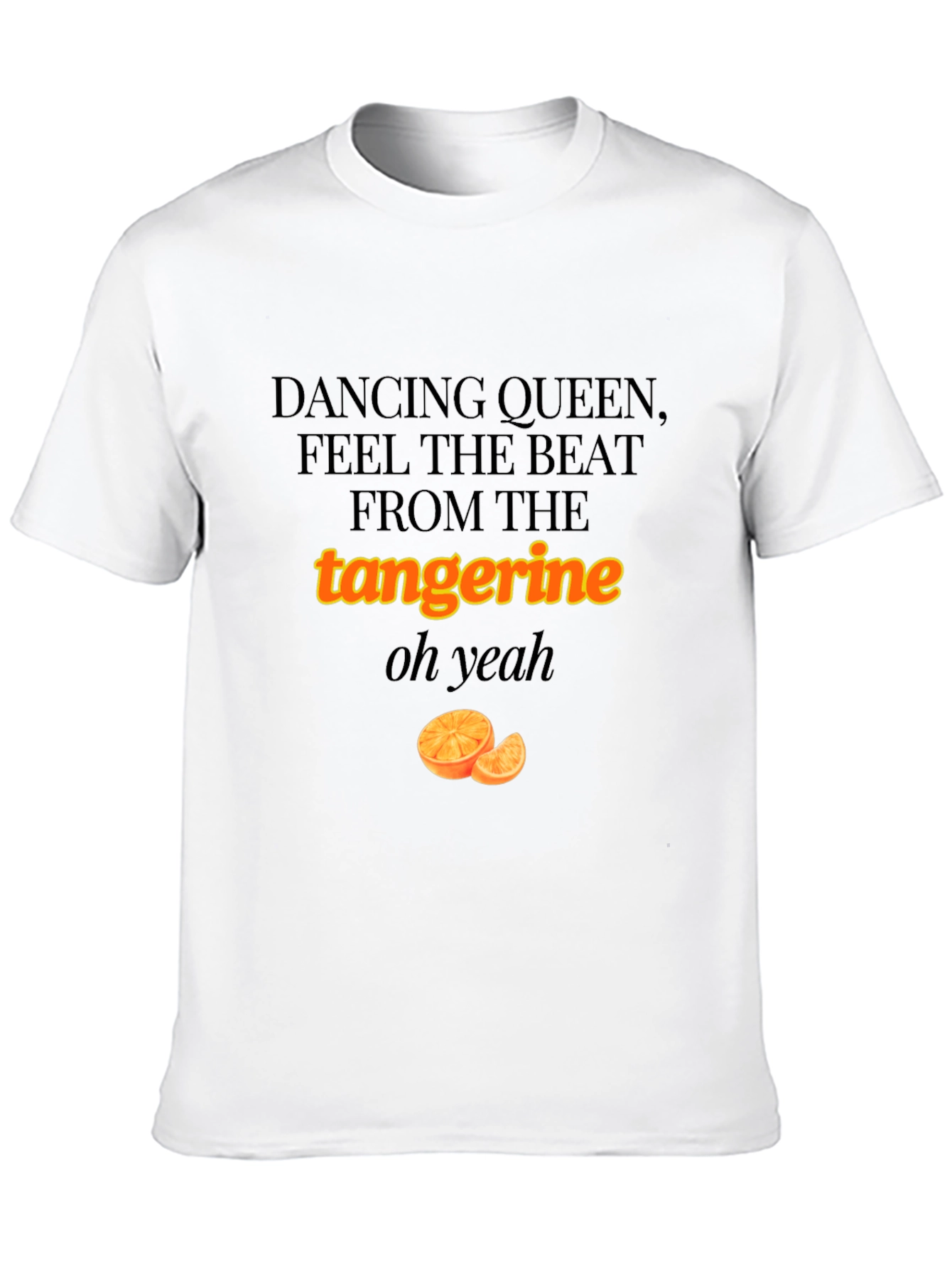 Dancing Queen Tangerine Graphic T-Shirt