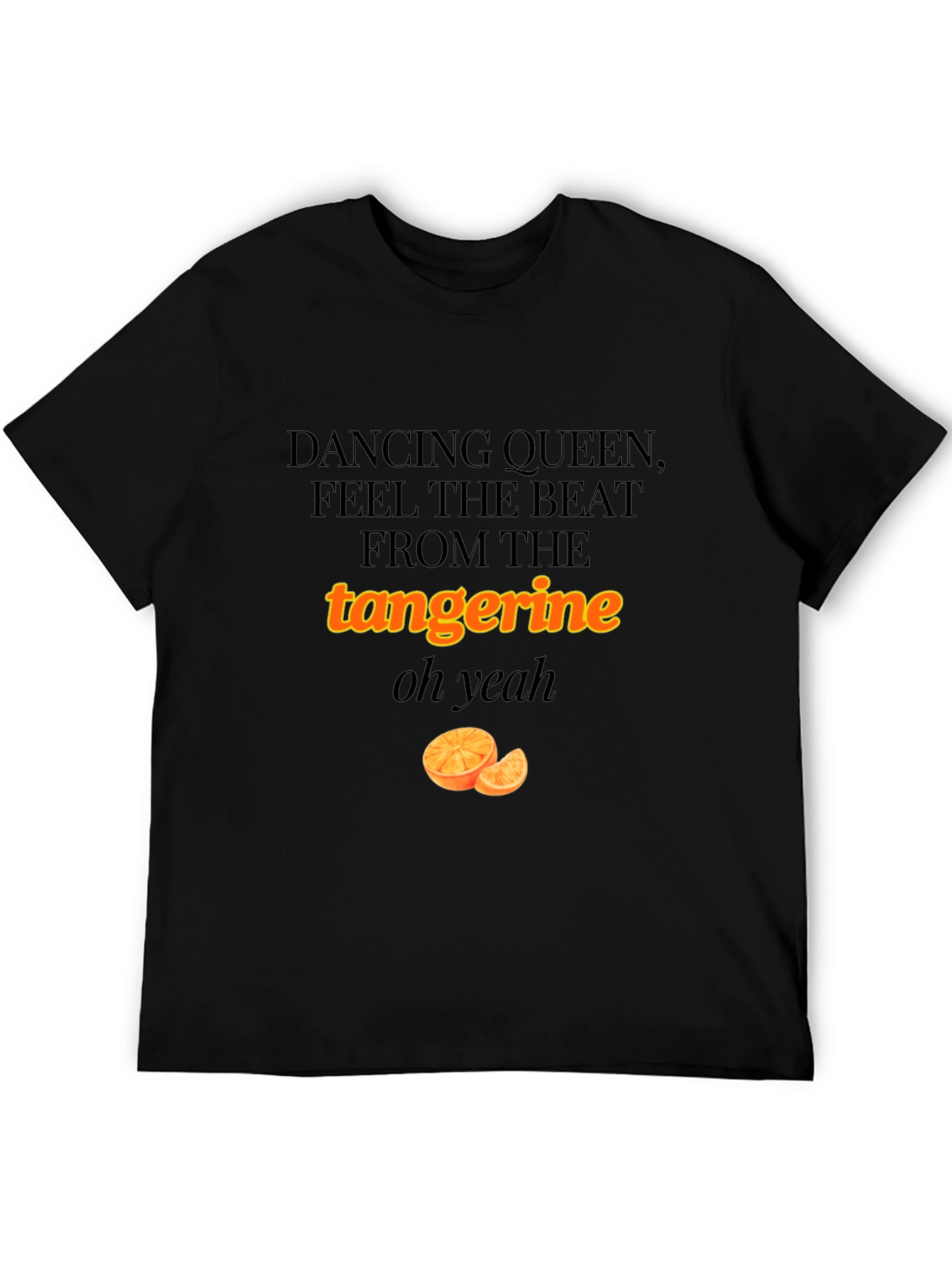 Dancing Queen Tangerine Graphic T-Shirt