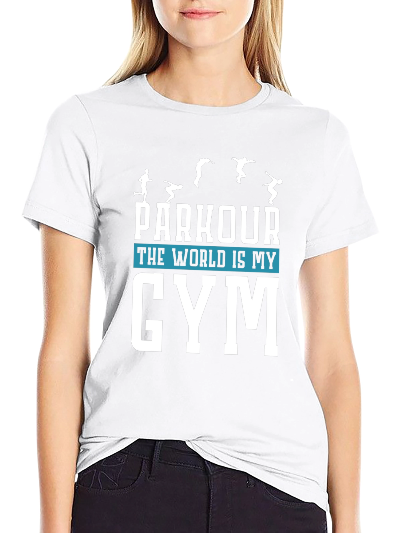 Parkour The World is My Gym Graphic T-Shirt