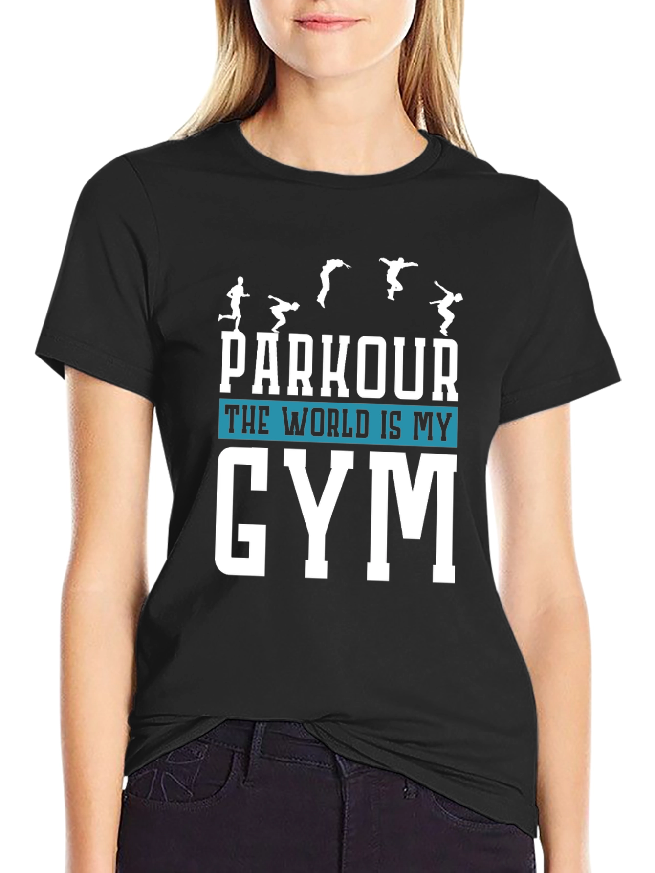Parkour The World is My Gym Graphic T-Shirt