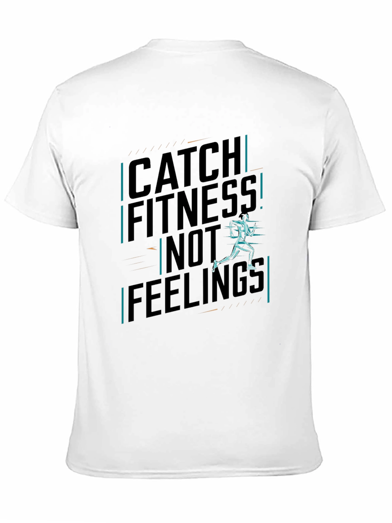 Catch Fitness Graphic Tee - Black Cotton Shirt