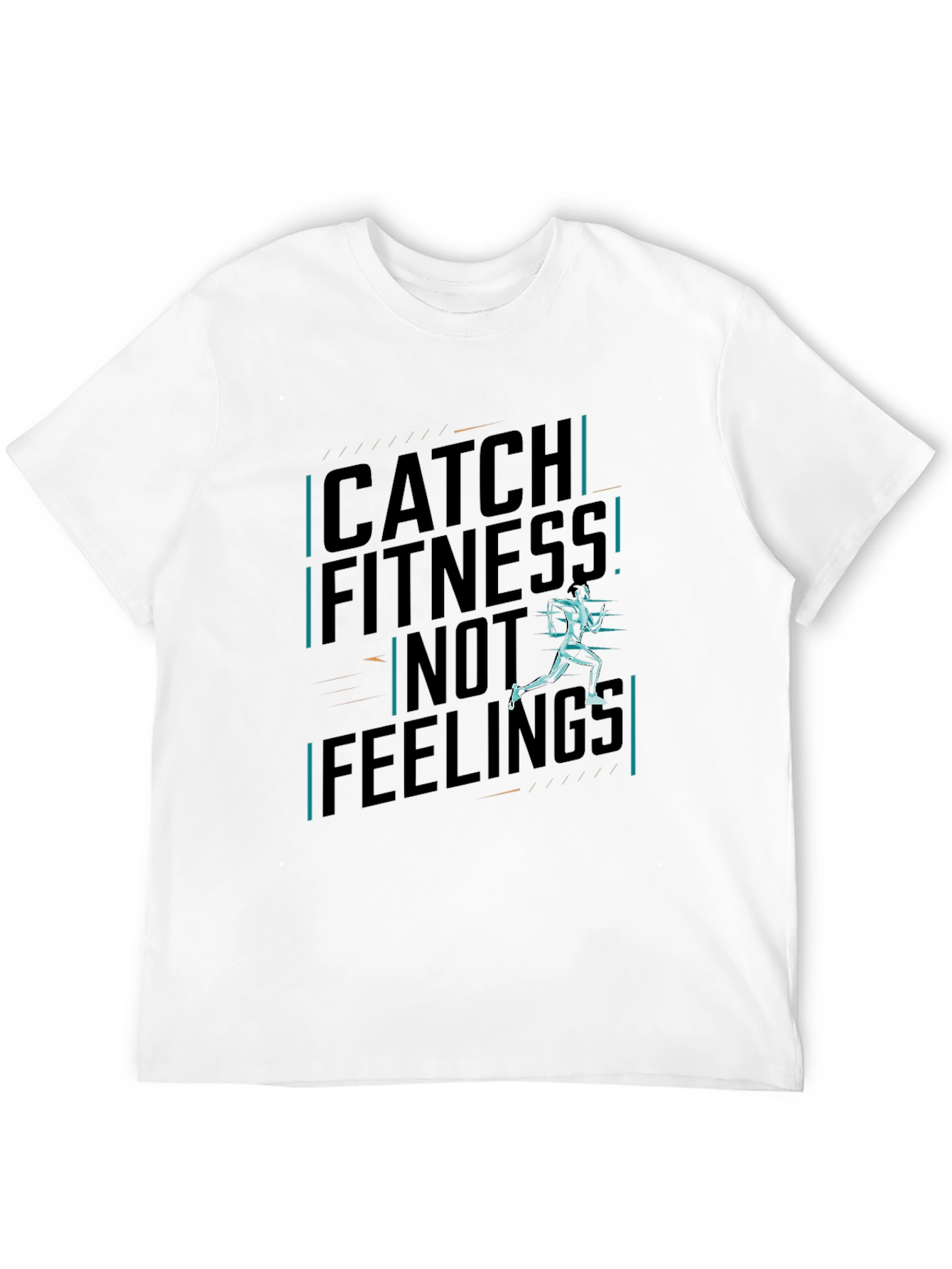 Catch Fitness Graphic Tee - Black Cotton Shirt