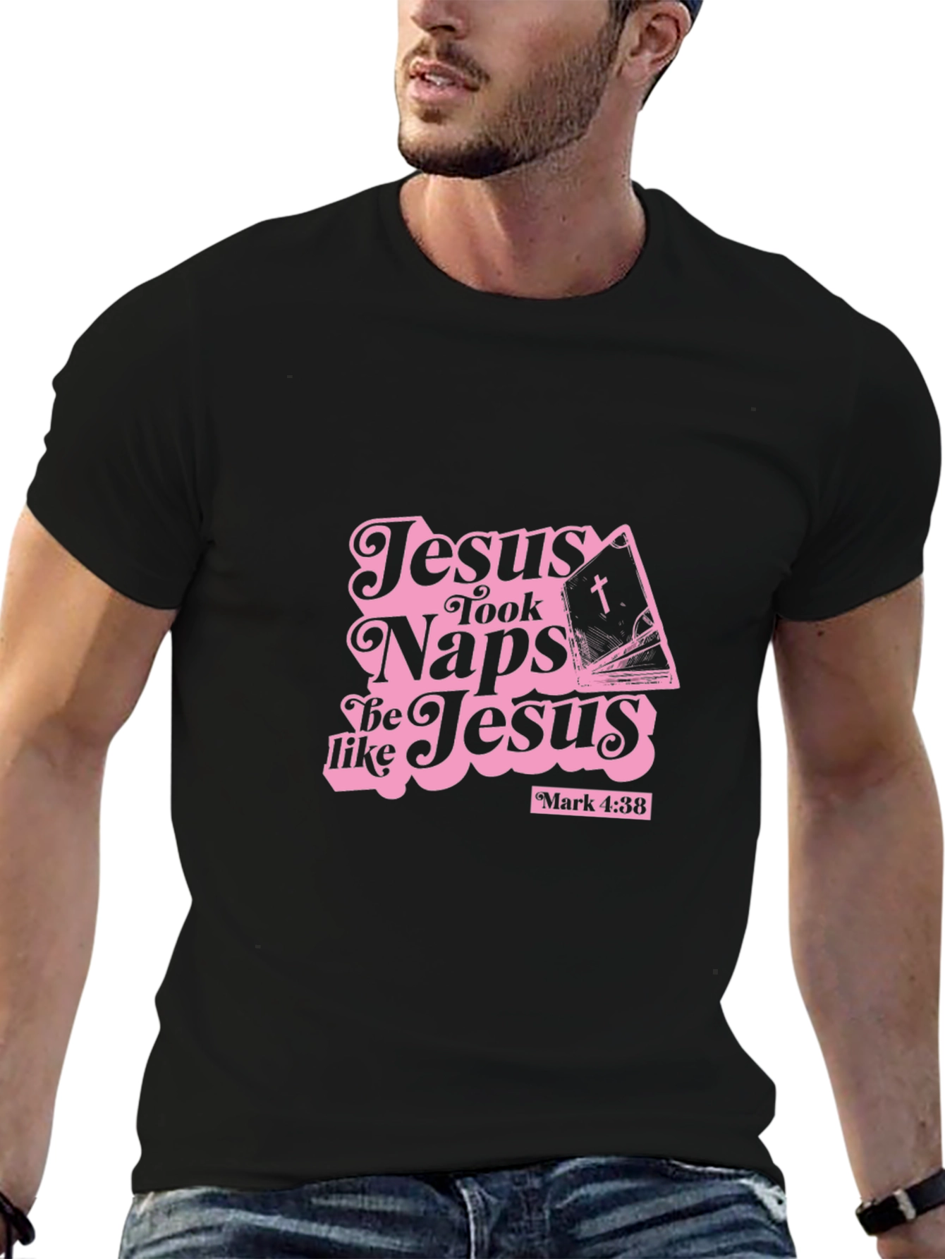 Jesus Took Naps T-Shirt - Soft Cotton Blend