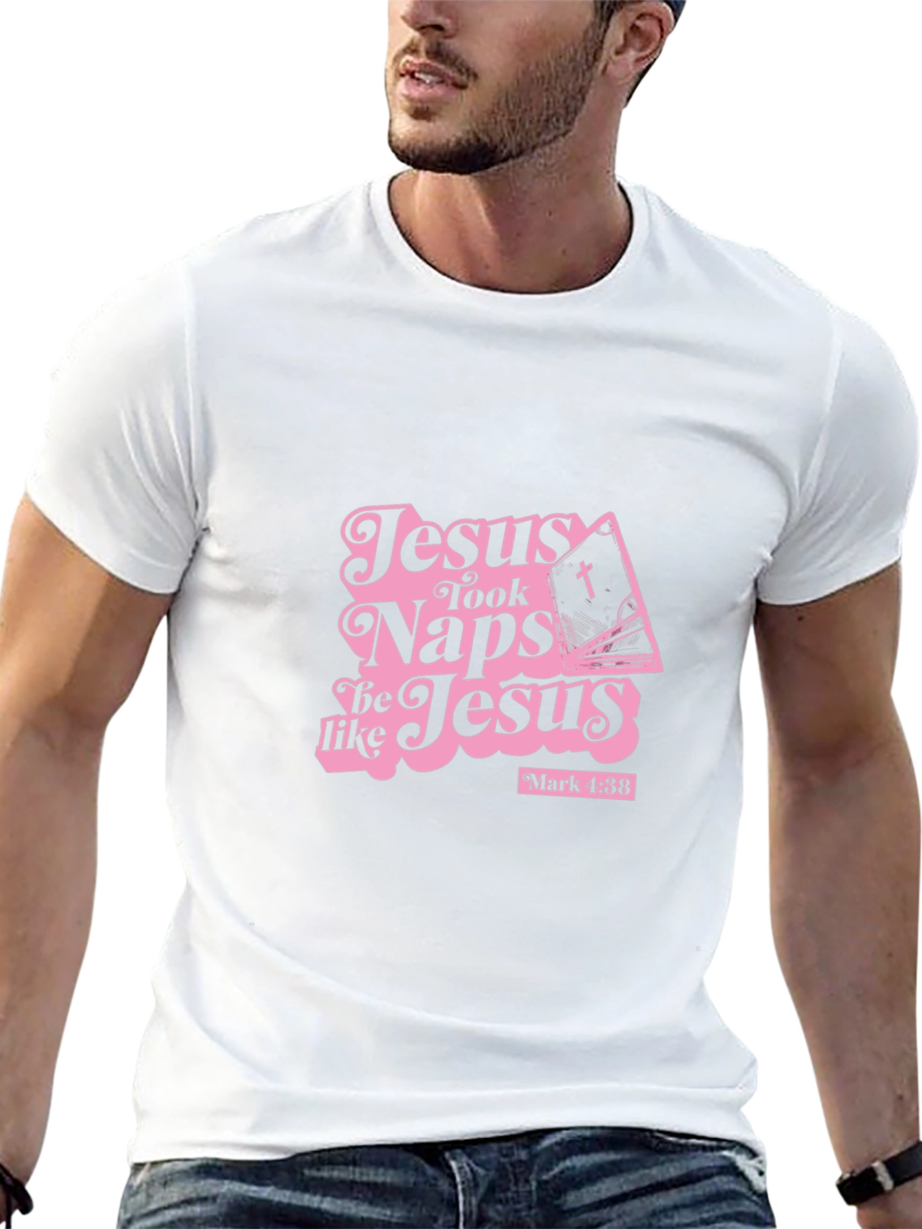 Jesus Took Naps T-Shirt - Soft Cotton Blend