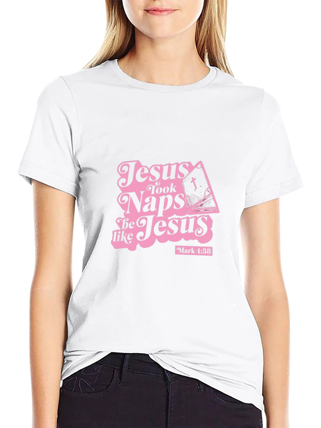 Jesus Took Naps T-Shirt - Soft Cotton Blend