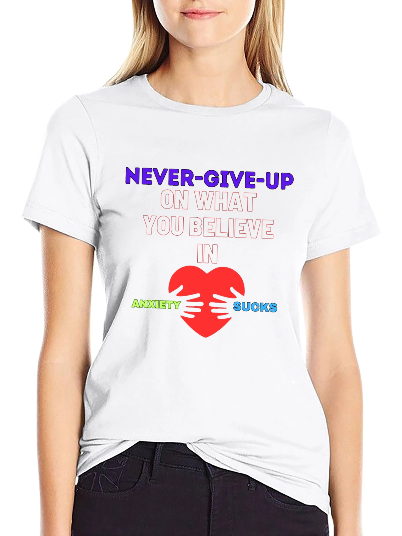 Anxiety Sucks Graphic T-Shirt