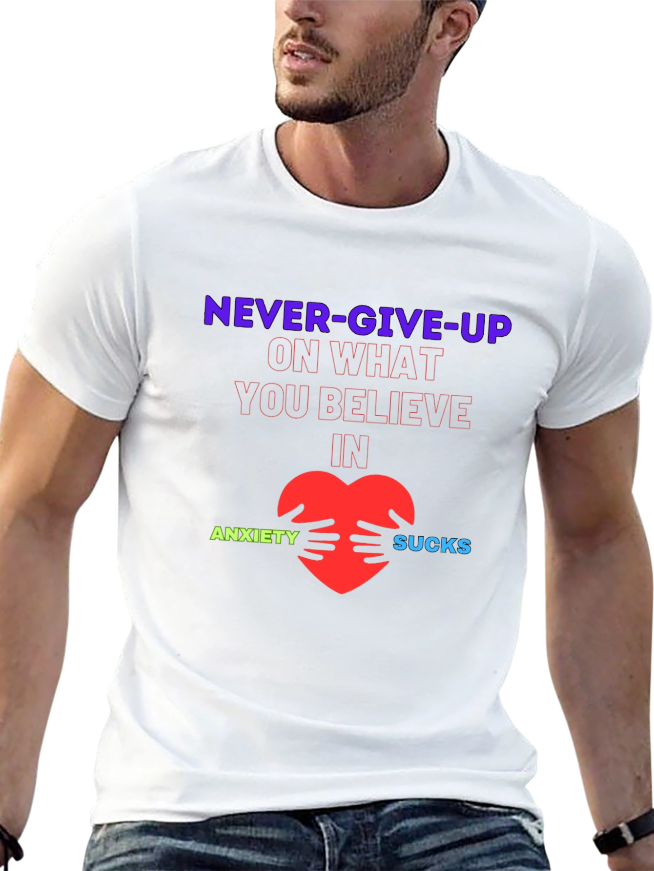 Anxiety Sucks Graphic T-Shirt