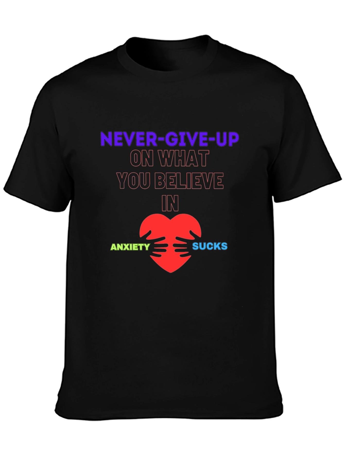 Anxiety Sucks Graphic T-Shirt