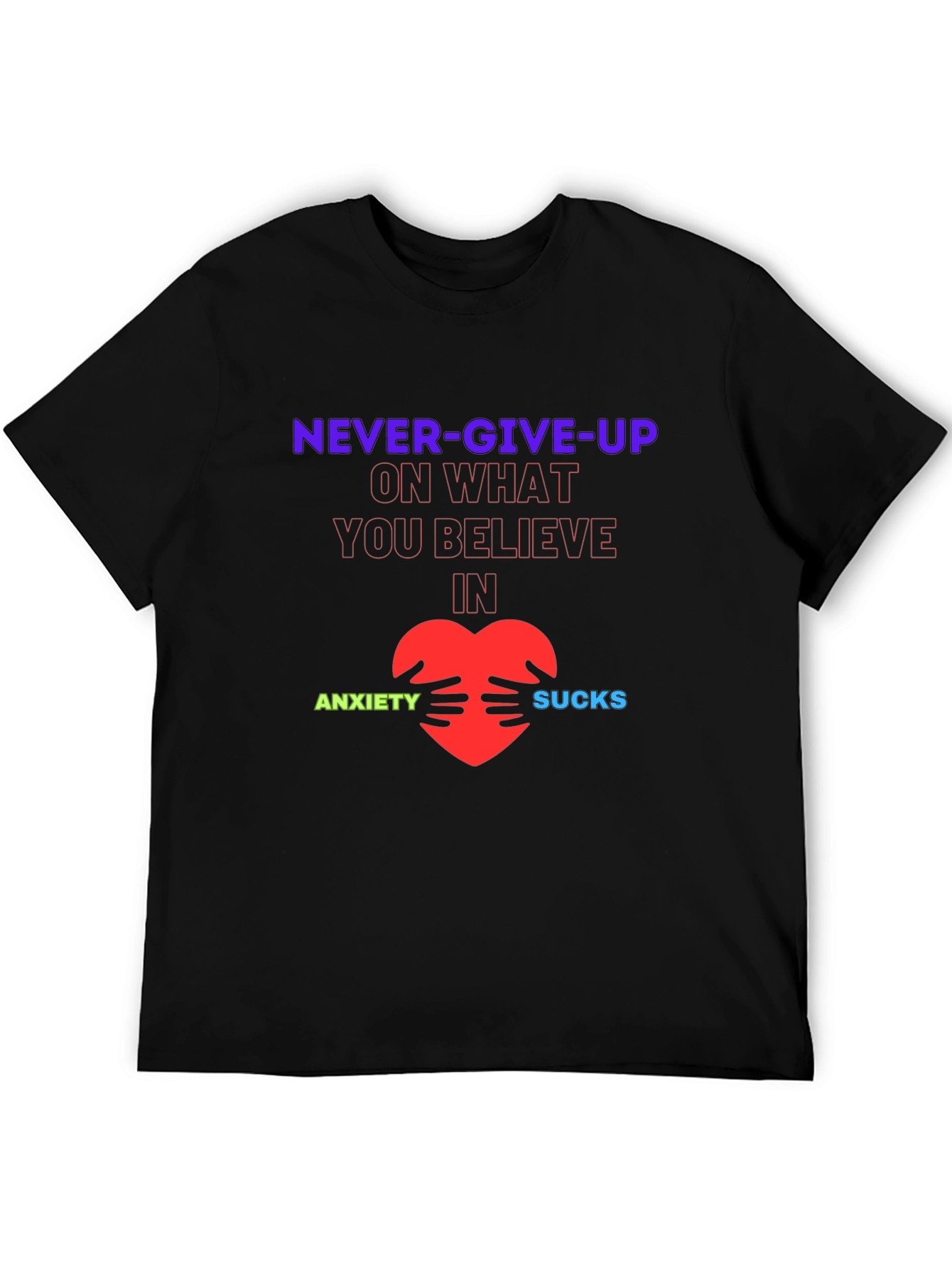 Anxiety Sucks Graphic T-Shirt