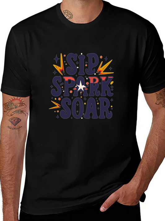 Sip Spark Soar Graphic Tee