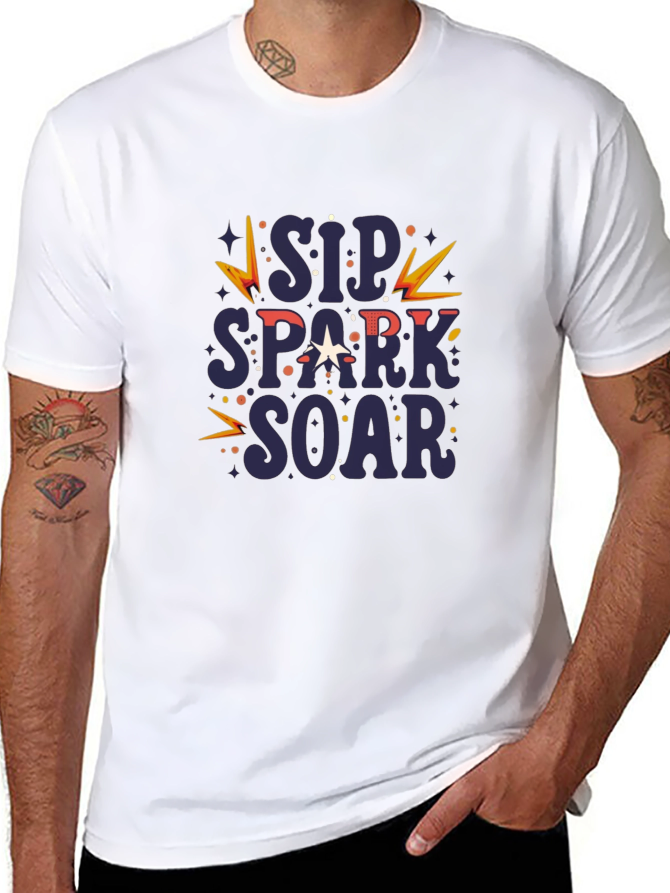 Sip Spark Soar Graphic Tee
