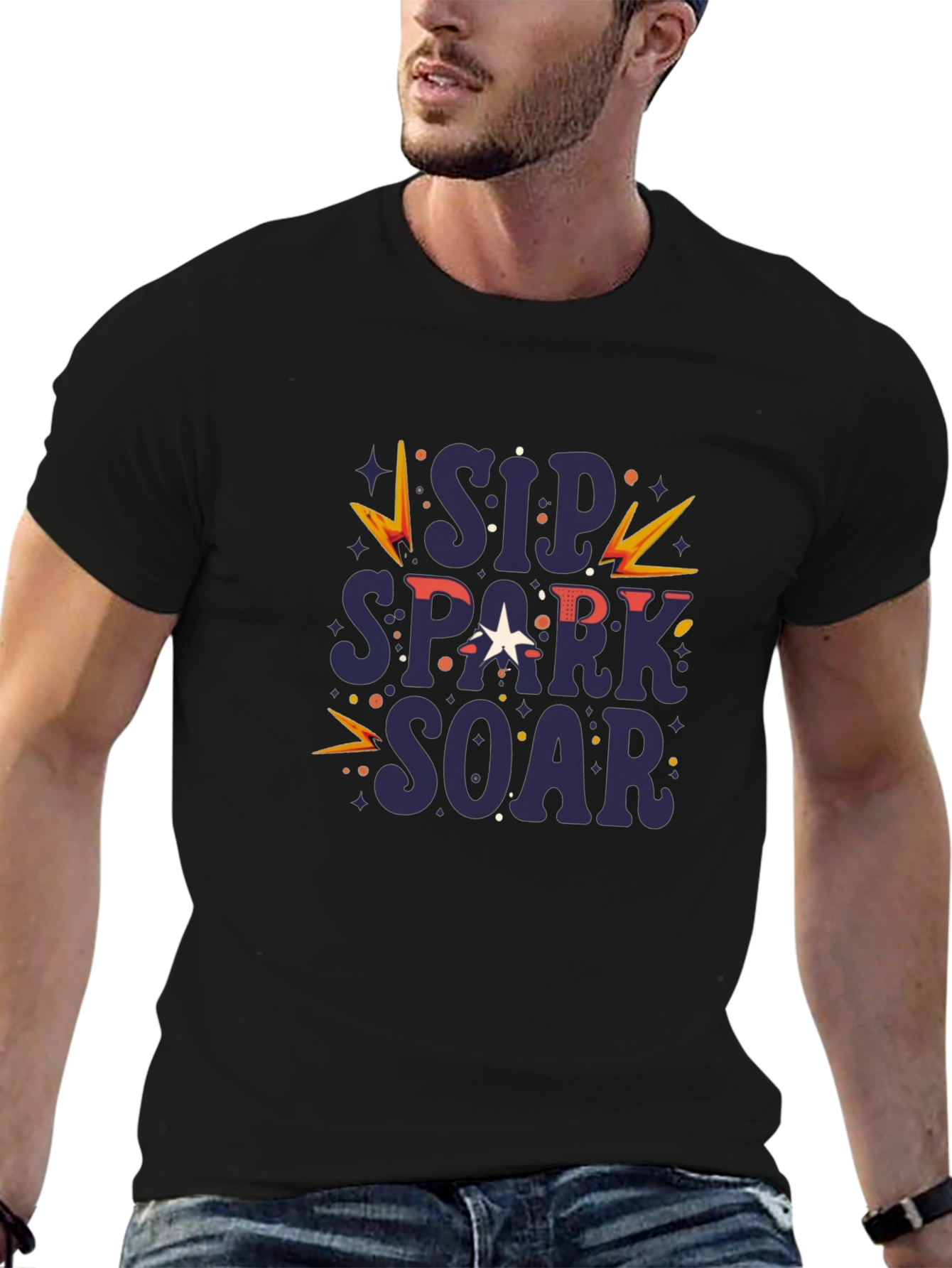 Sip Spark Soar Graphic Tee