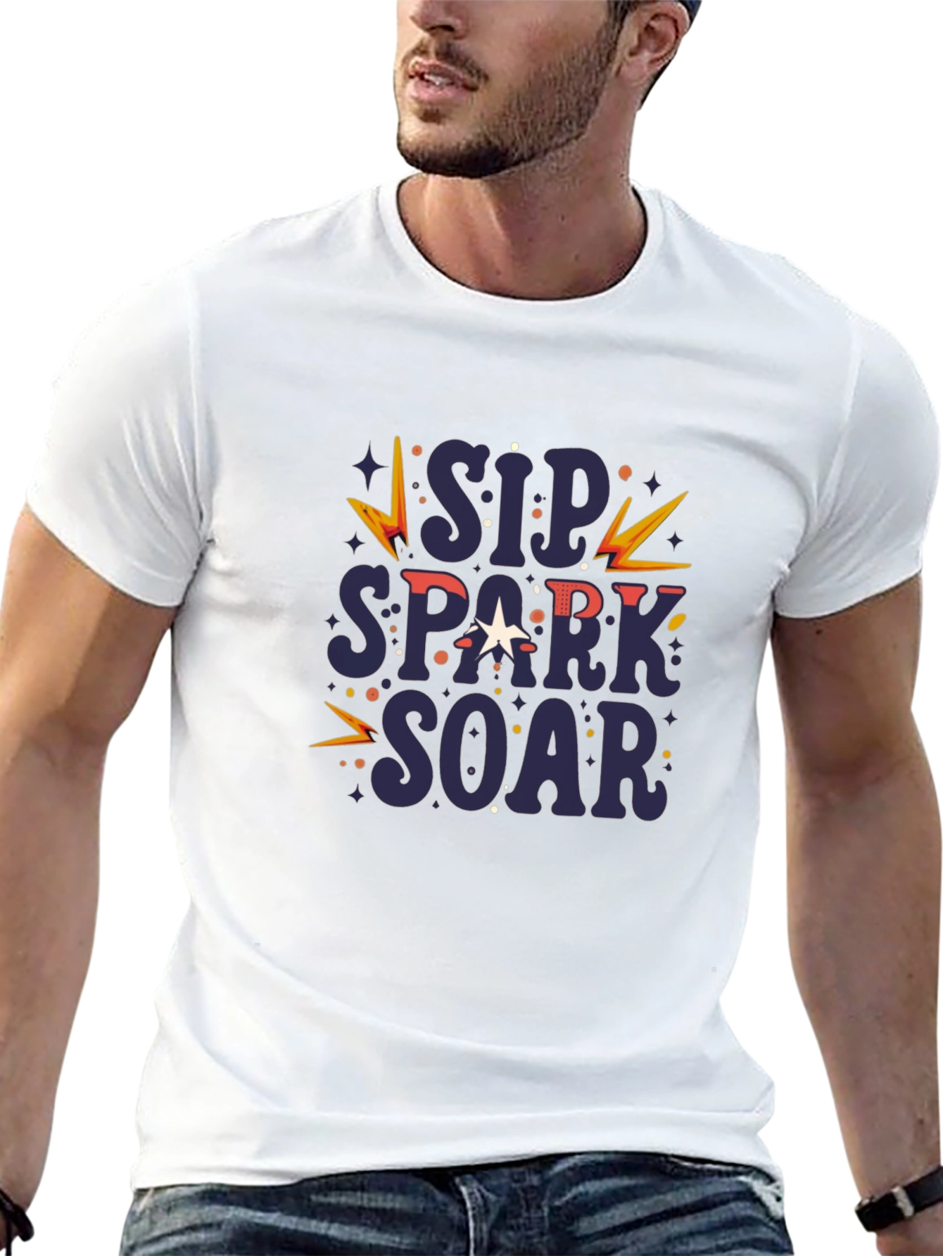Sip Spark Soar Graphic Tee