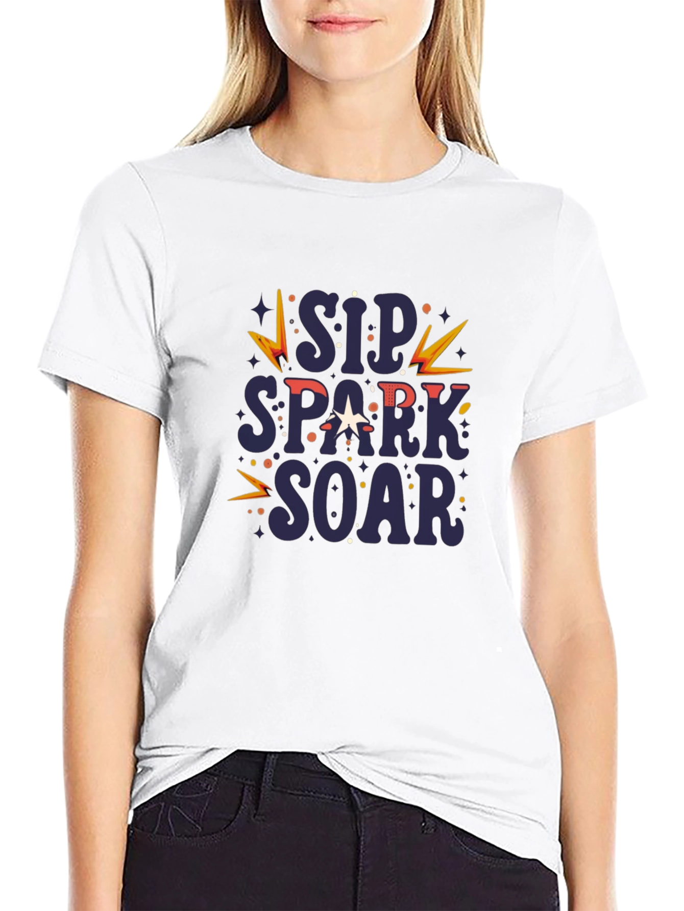 Sip Spark Soar Graphic Tee