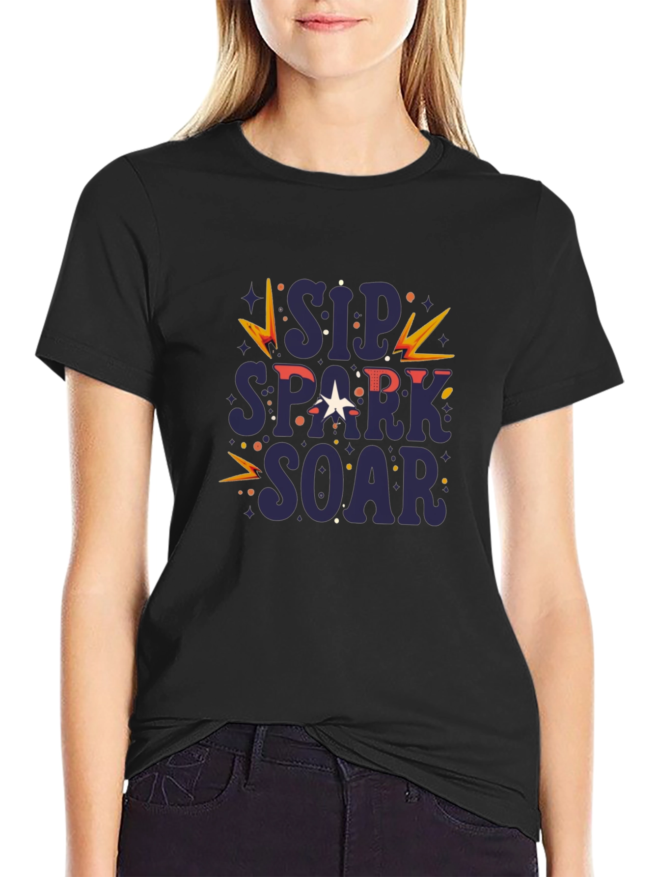 Sip Spark Soar Graphic Tee