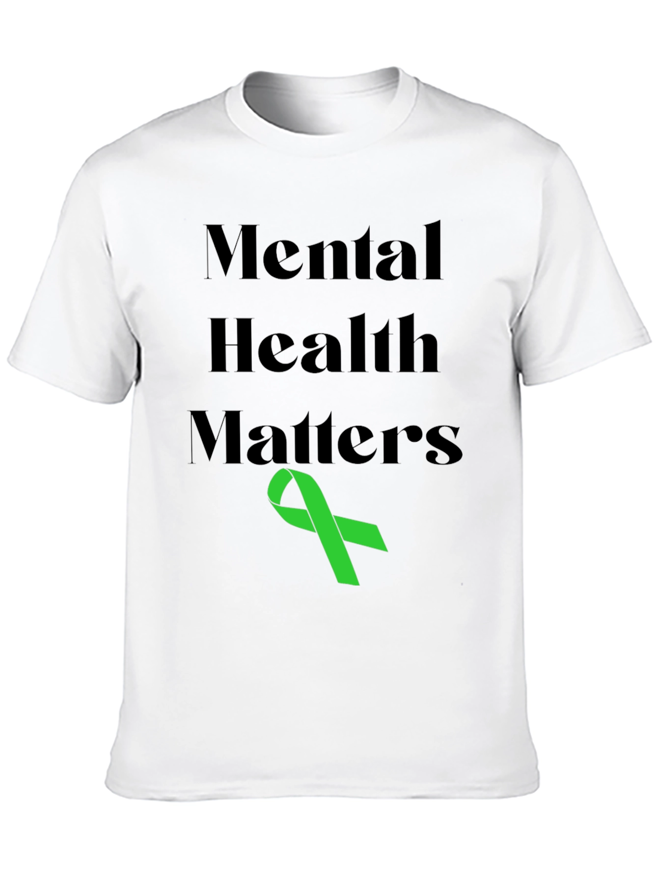 Mental Health Matters T-Shirt - Awareness Ribbon
