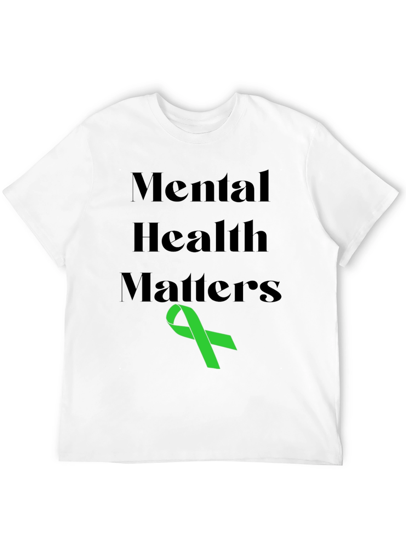 Mental Health Matters T-Shirt - Awareness Ribbon