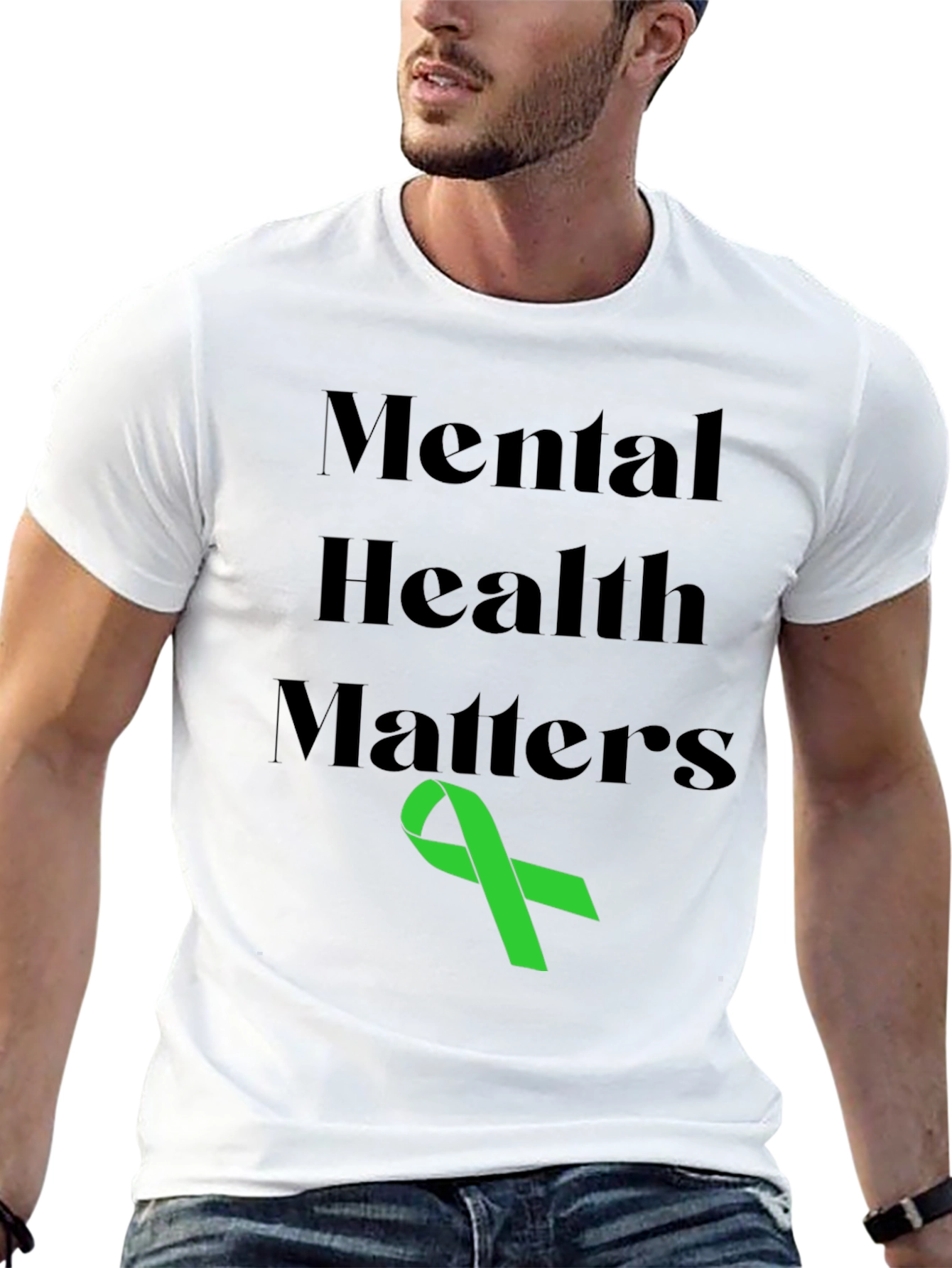 Mental Health Matters T-Shirt - Awareness Ribbon