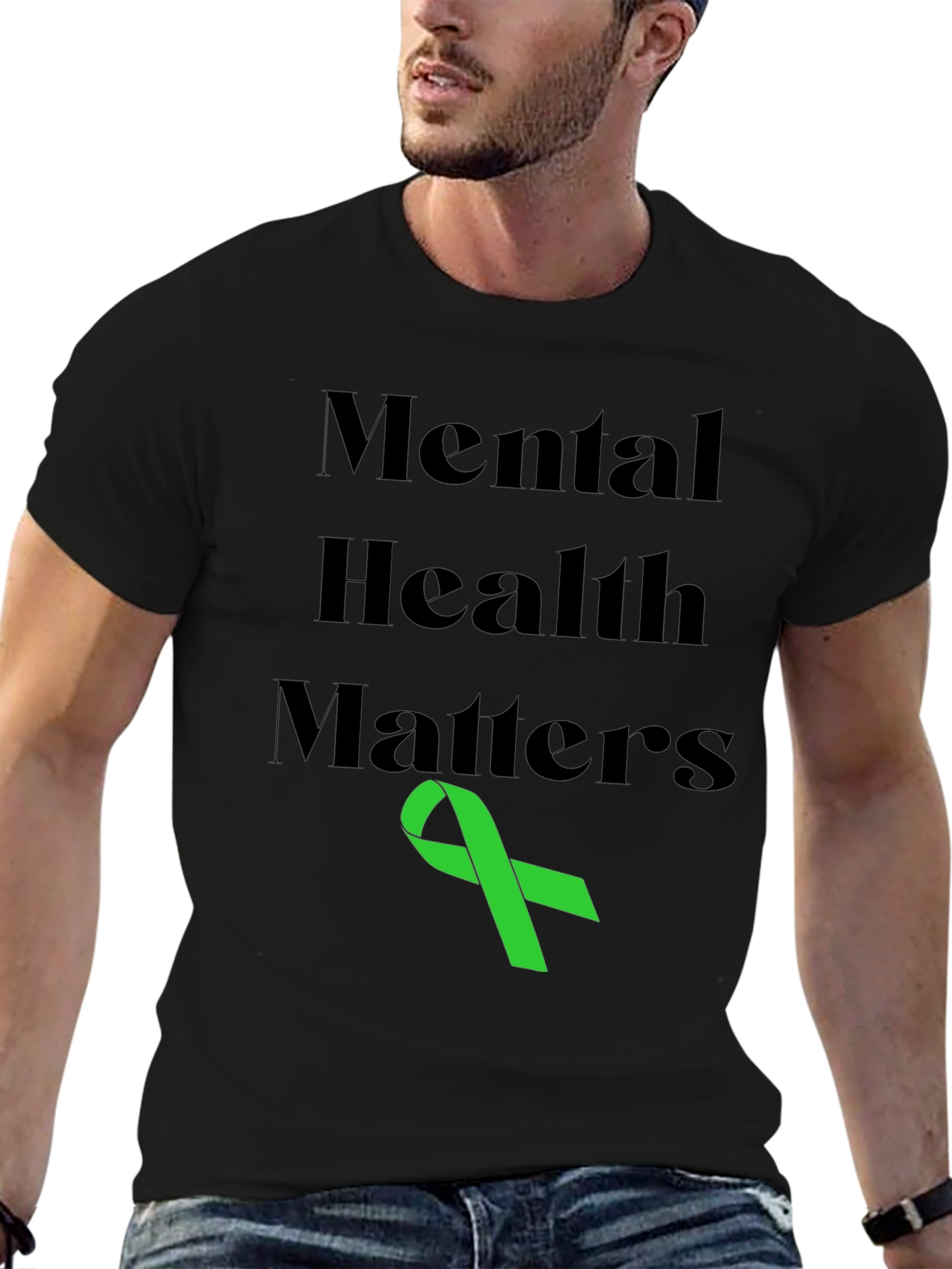 Mental Health Matters T-Shirt - Awareness Ribbon