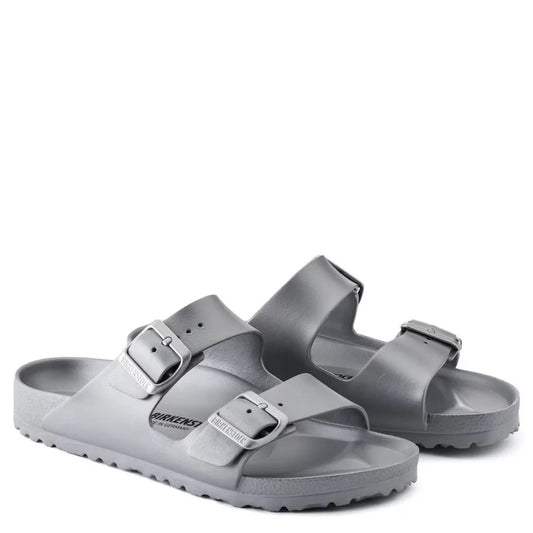 Birkenstock Women's Arizona EVA in Metallic Silver