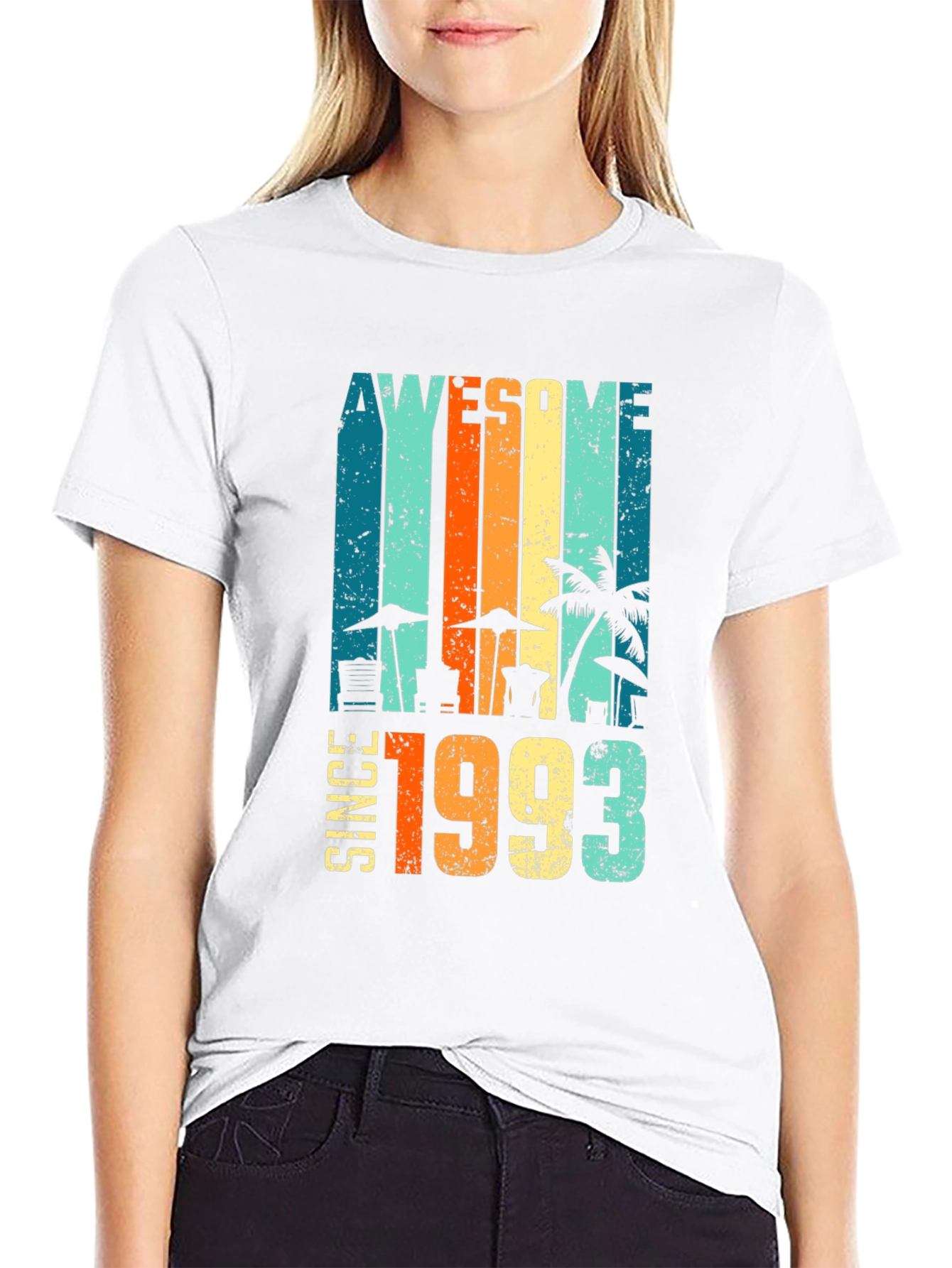 Awesome Since 1993 Beach T-Shirt